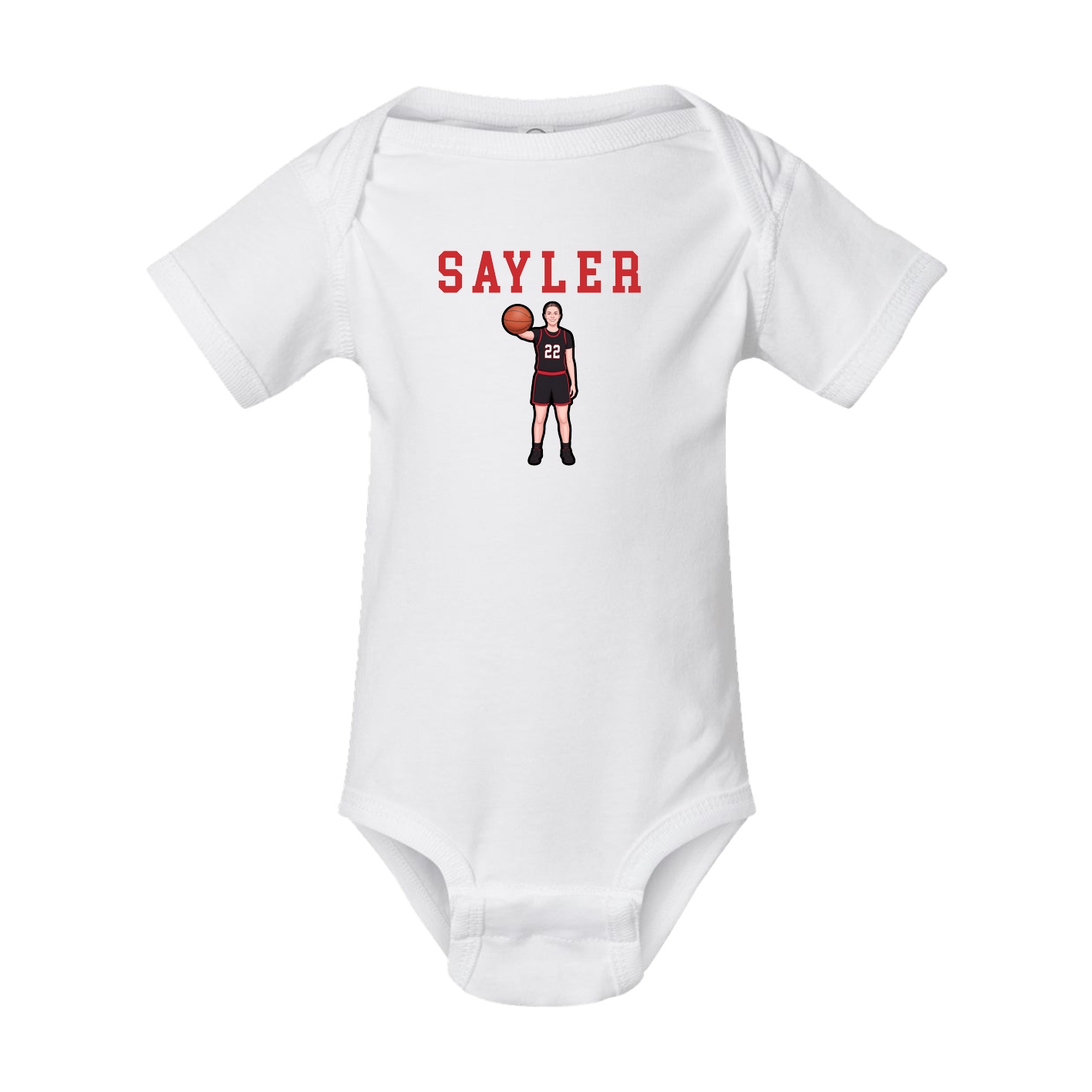 Baby Onesie — Shirsey in White