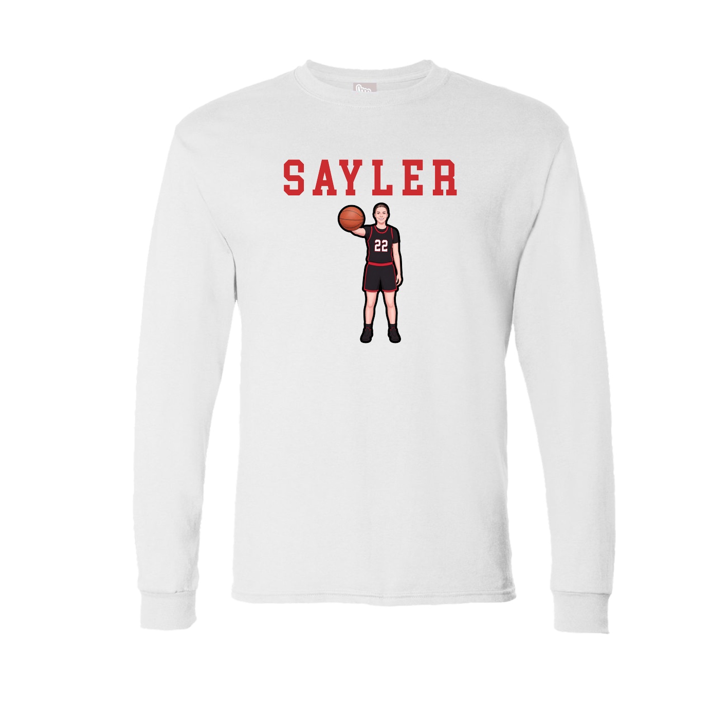 Long Sleeve Tee — Shirsey in White