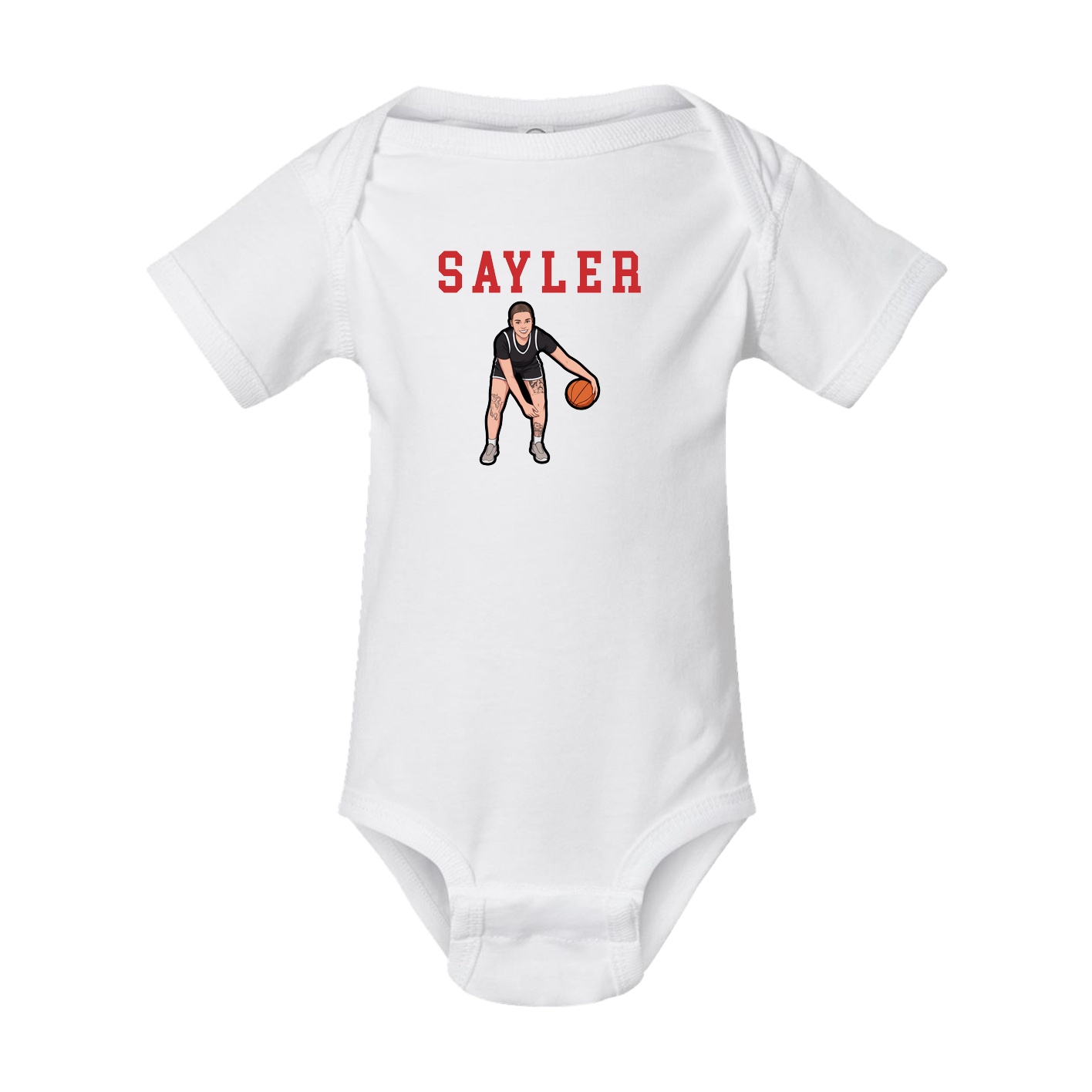 Baby Onesie — Shirsey in White