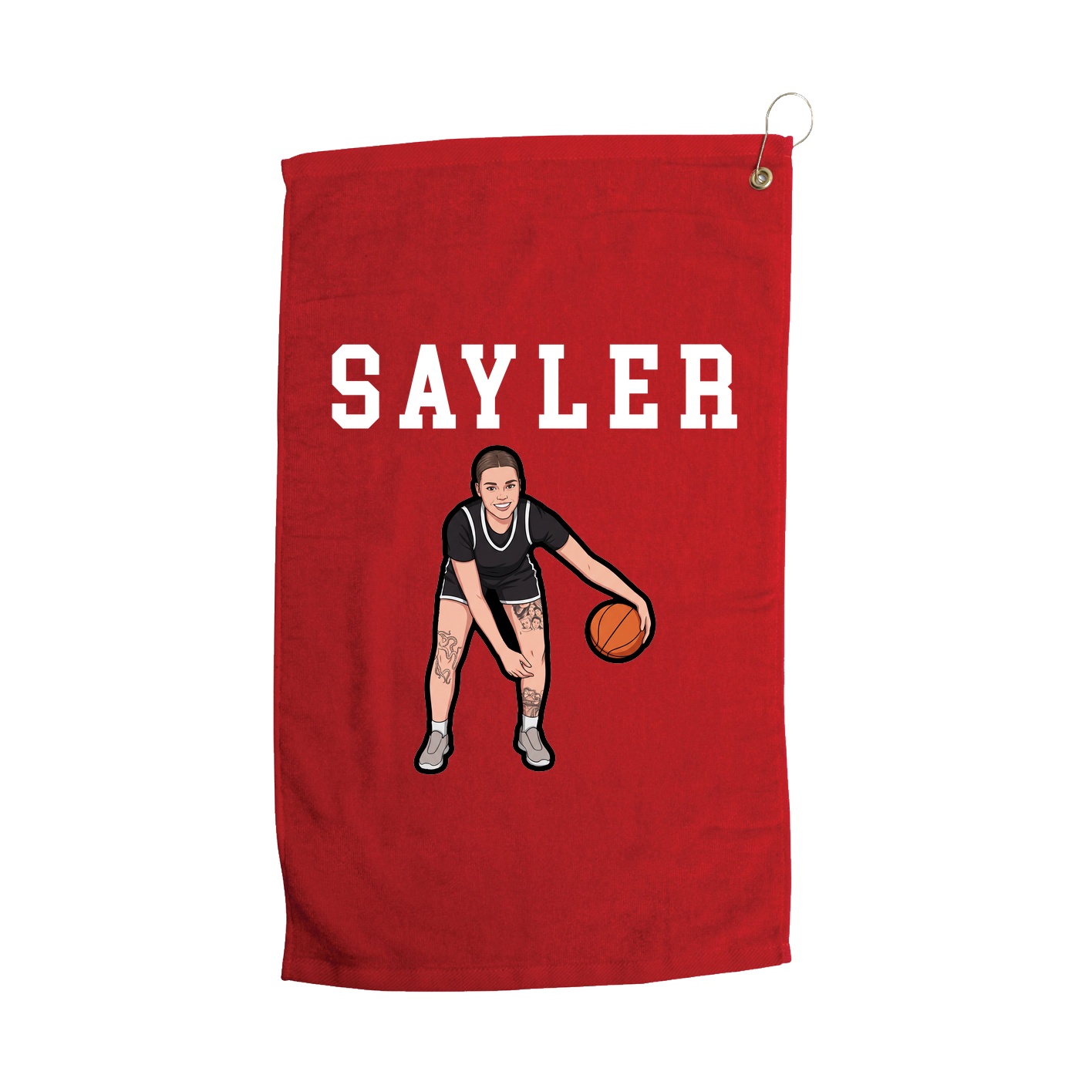 Golf Towel — Shirsey in Red