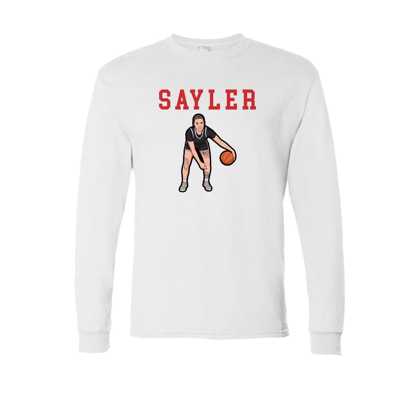 Long Sleeve Tee — Shirsey in White