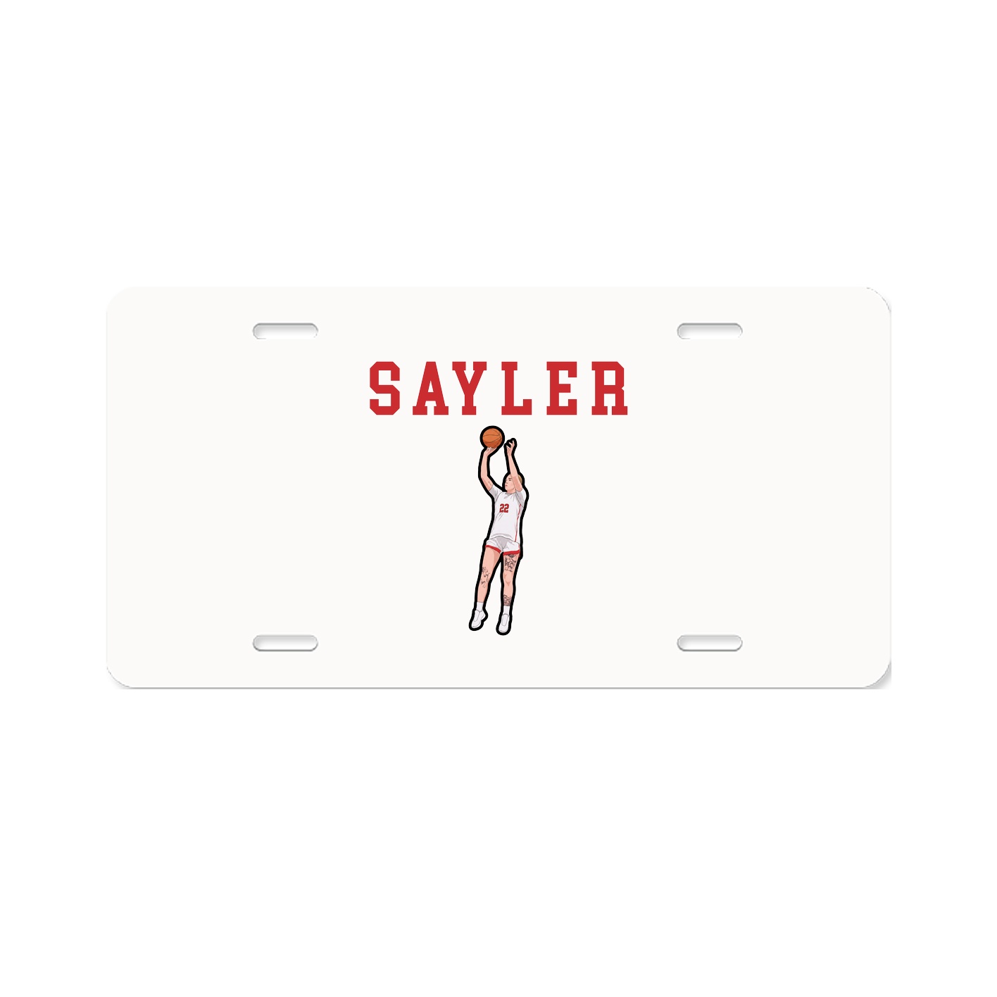 License Plate — Shirsey in Classic