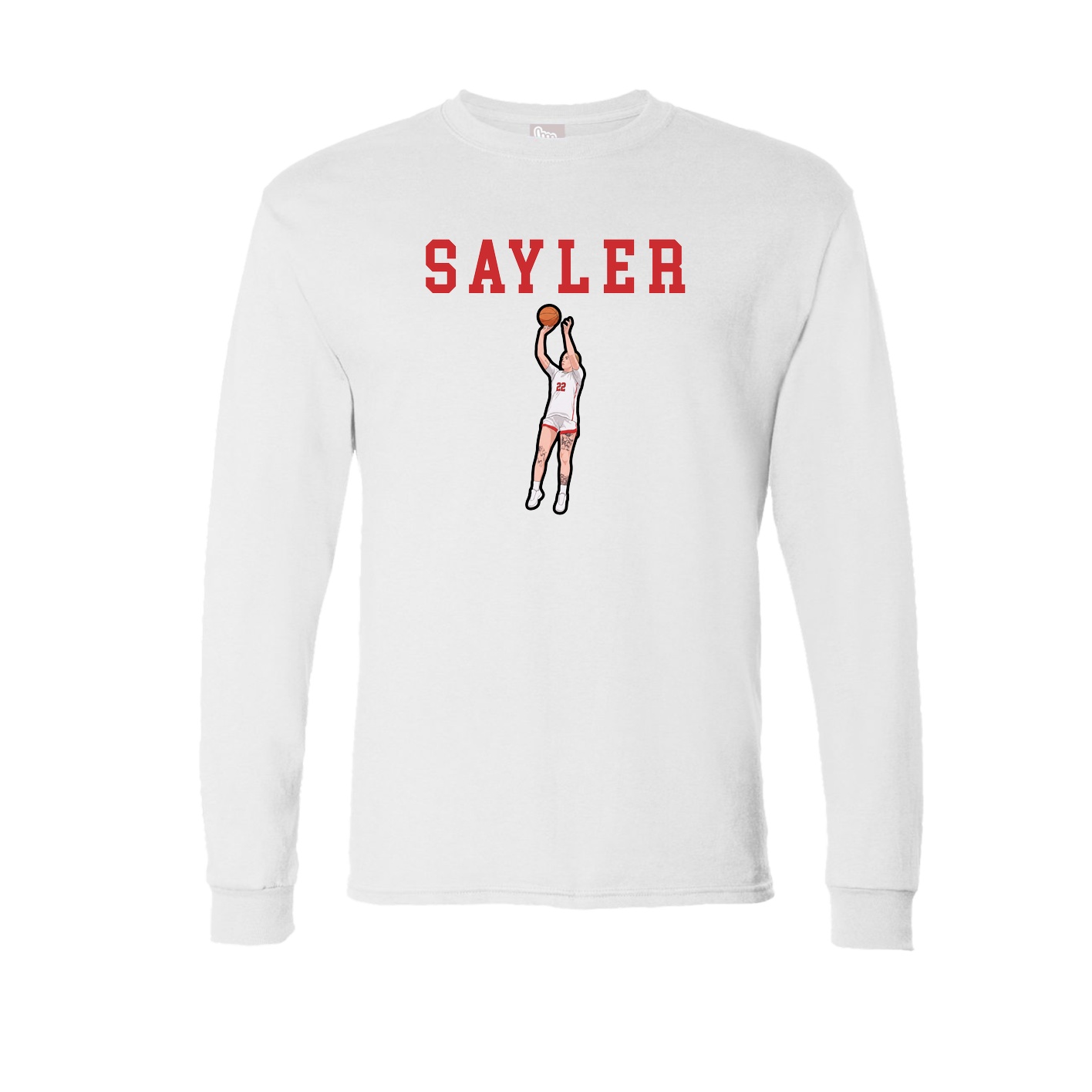 Long Sleeve Tee — Shirsey in White