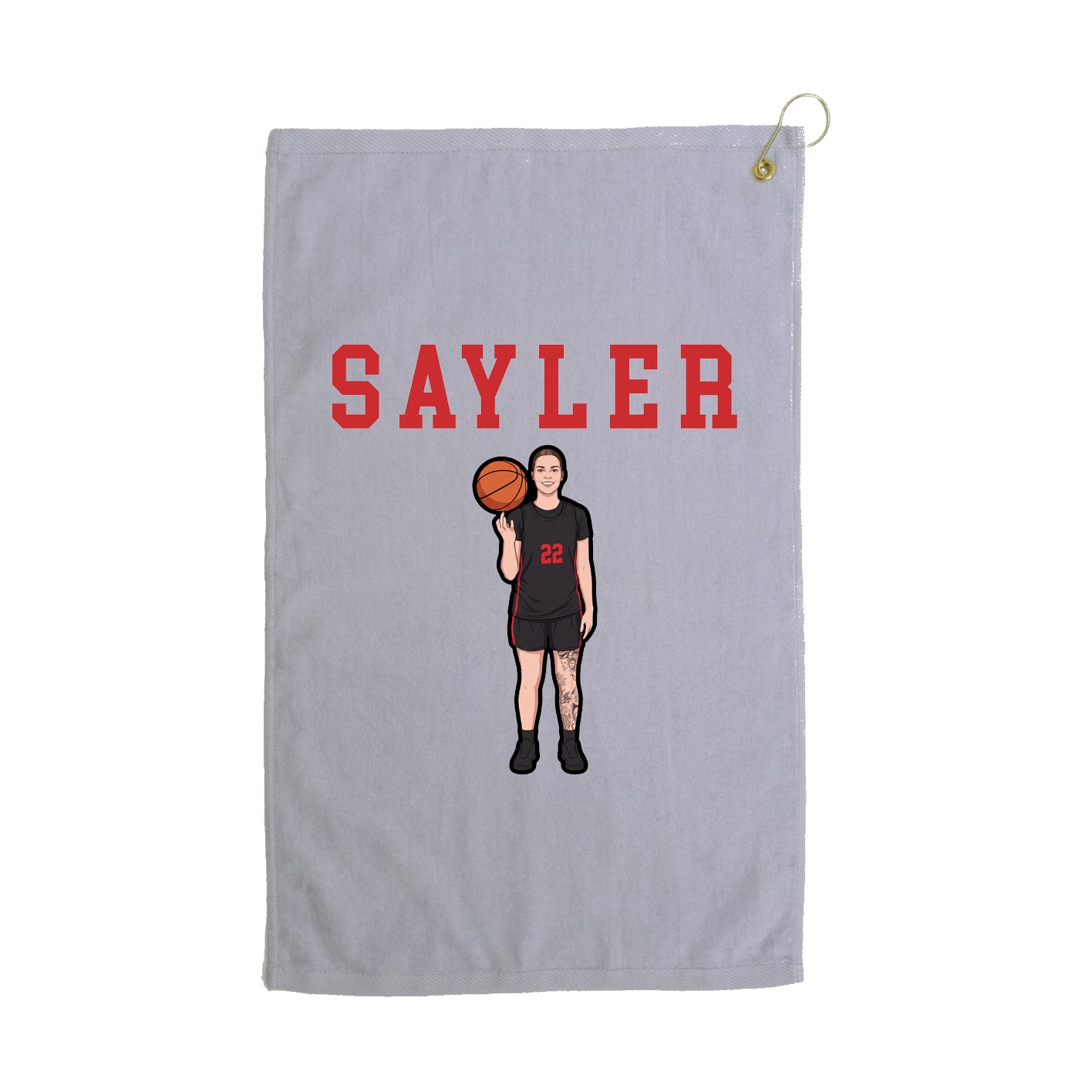 Golf Towel — Shirsey in Grey