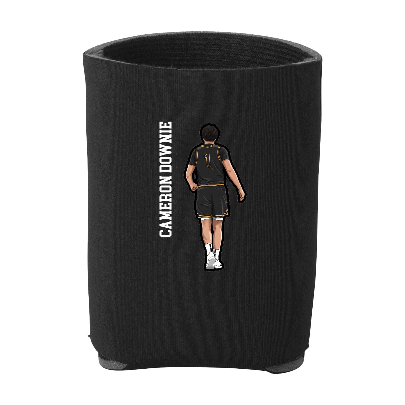 Can Holder — Name Vertical in Black