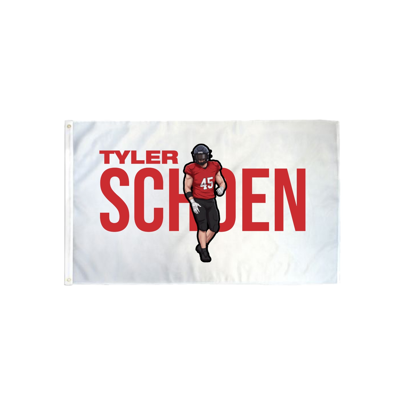 3x5 Flag — Player Name in Classic