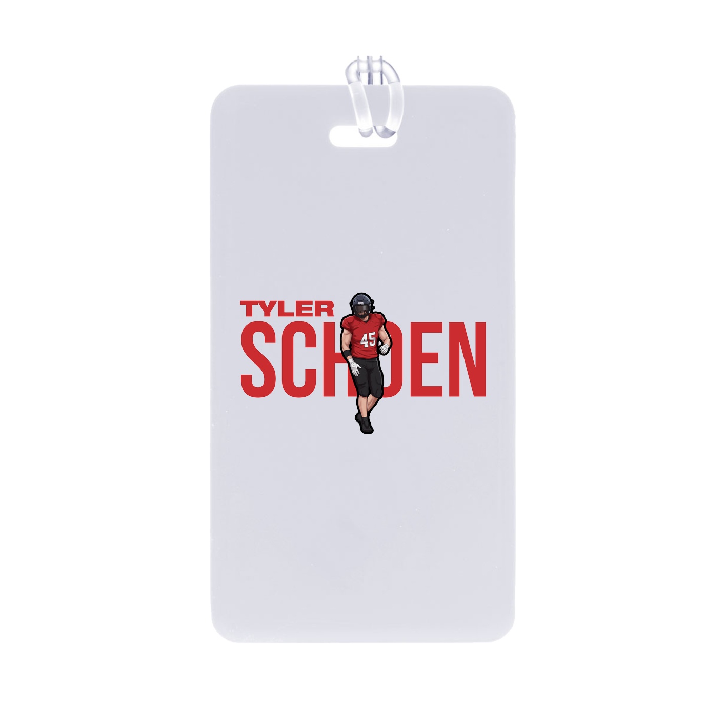 Bag Tag — Player Name in Classic