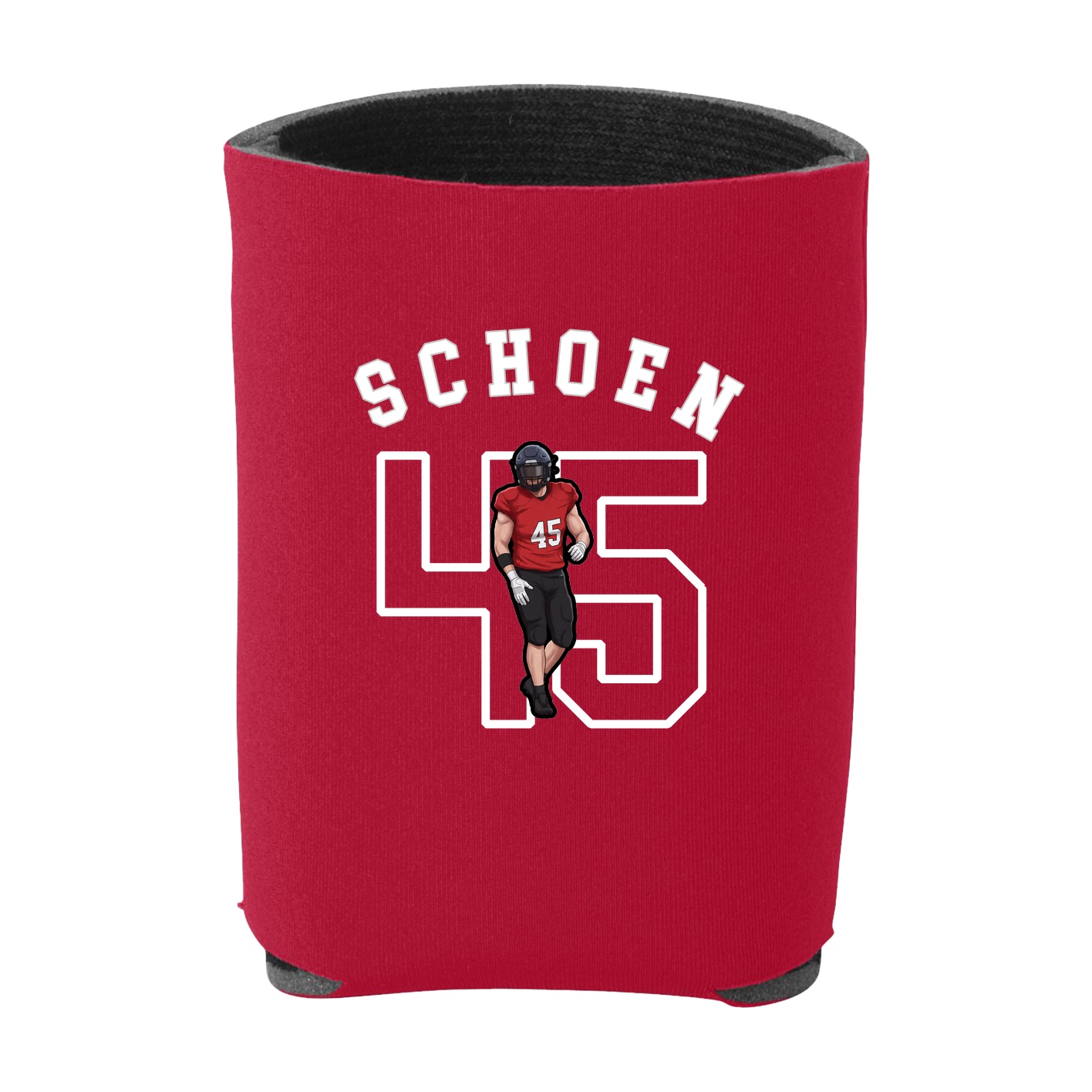 Can Holder — Shirsey Arch in Red