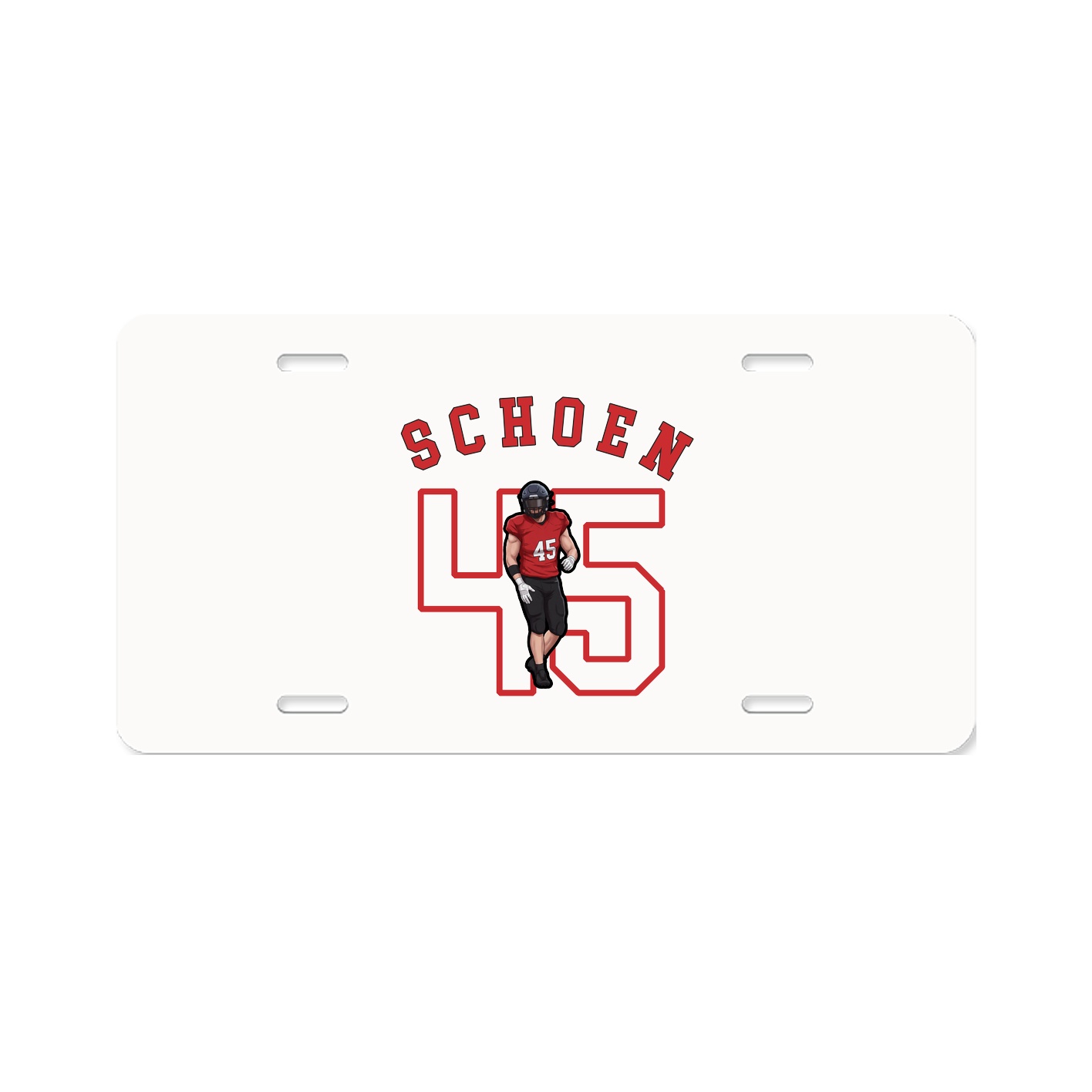 License Plate — Shirsey Arch in Classic