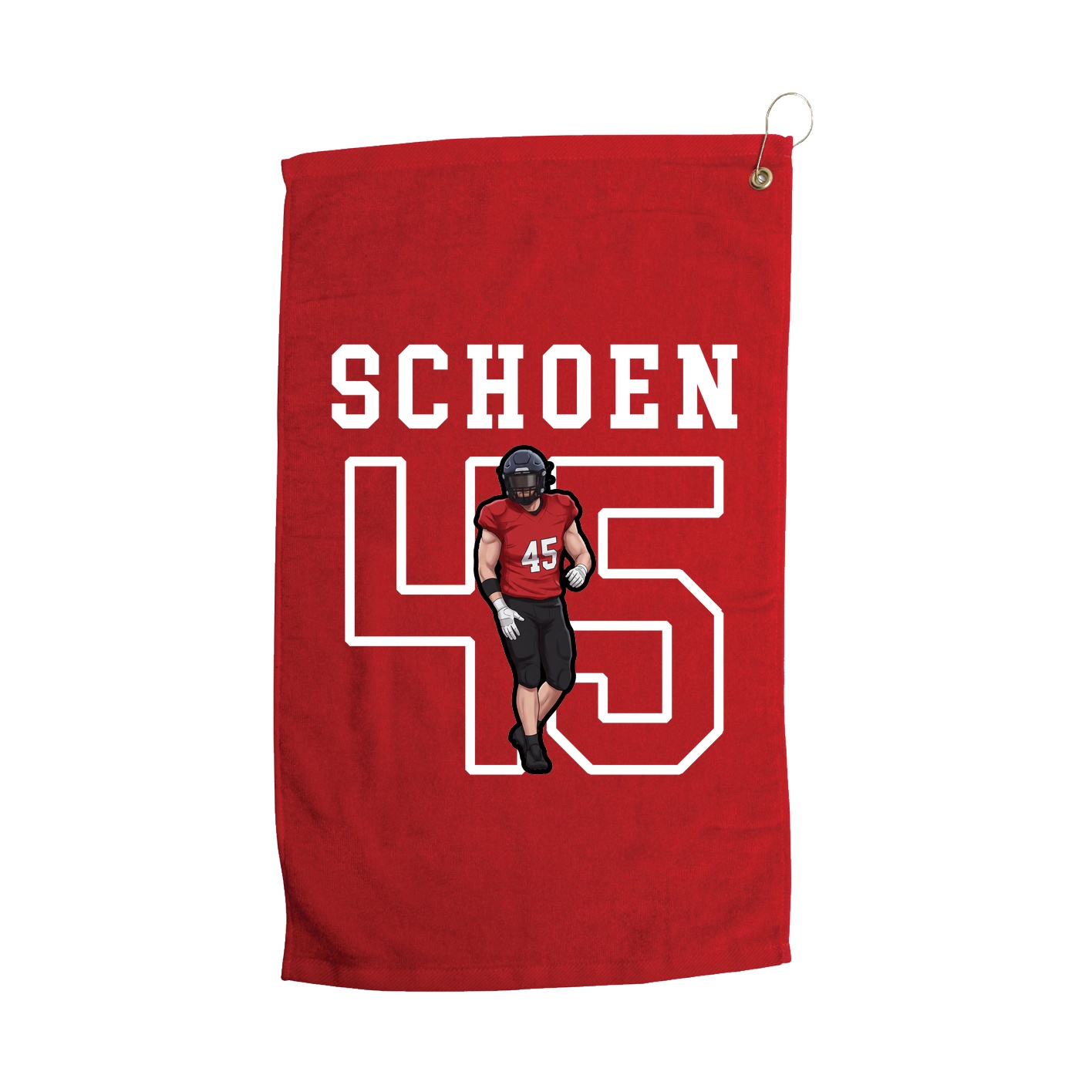 Golf Towel — Shirsey in Red