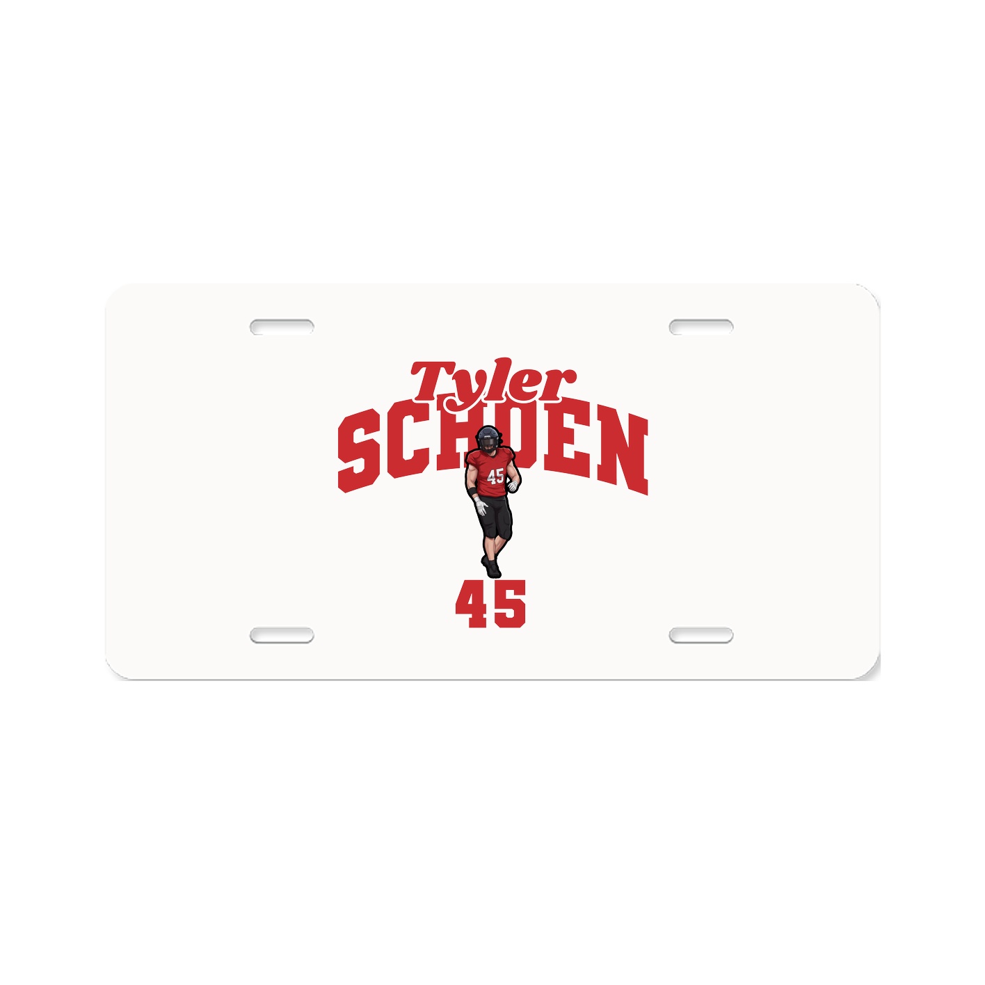 License Plate — Signature Arch in Classic