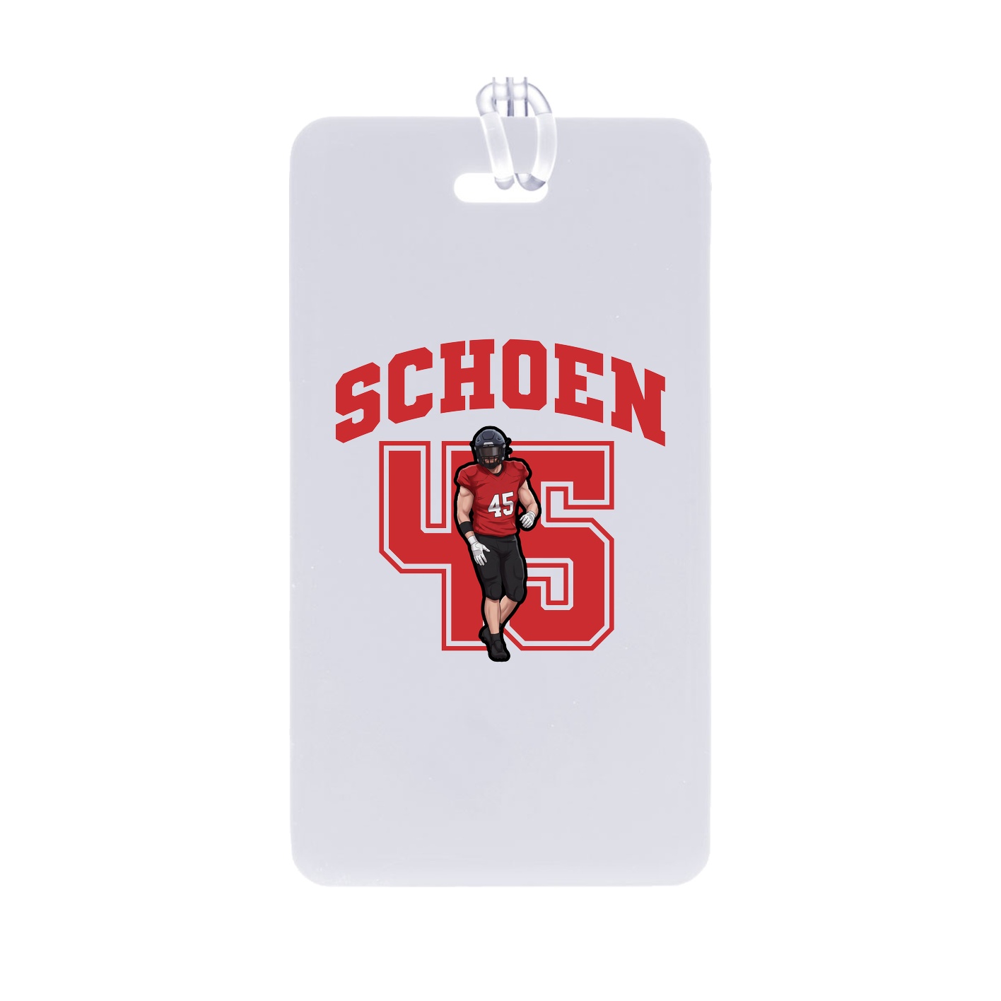 Bag Tag — Number in Classic
