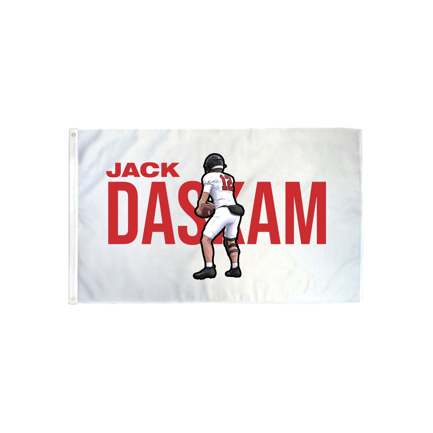 3x5 Flag — Player Name in Classic