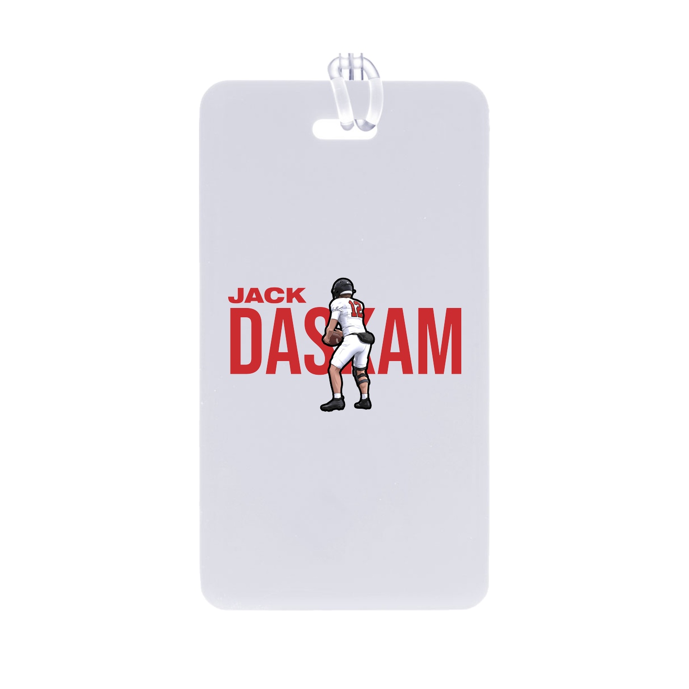 Bag Tag — Player Name in Classic