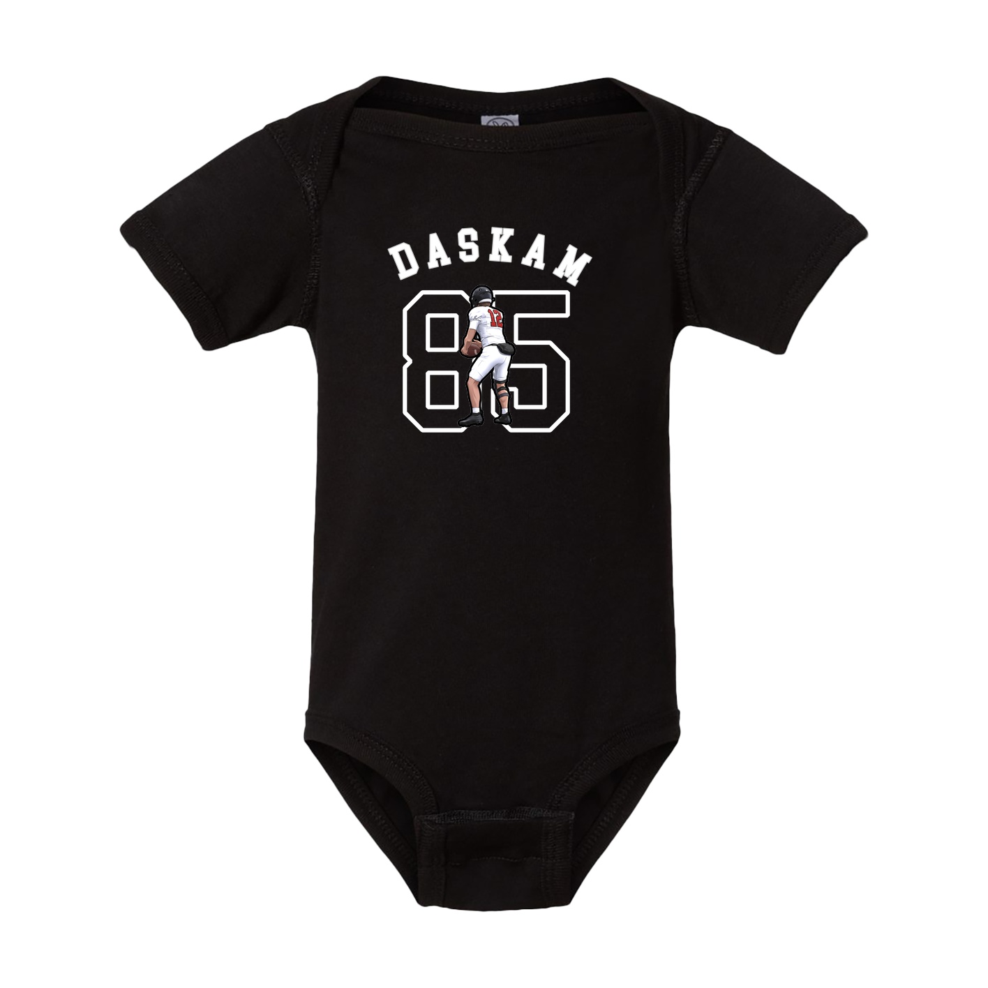 Baby Onesie — Shirsey Arch in Black
