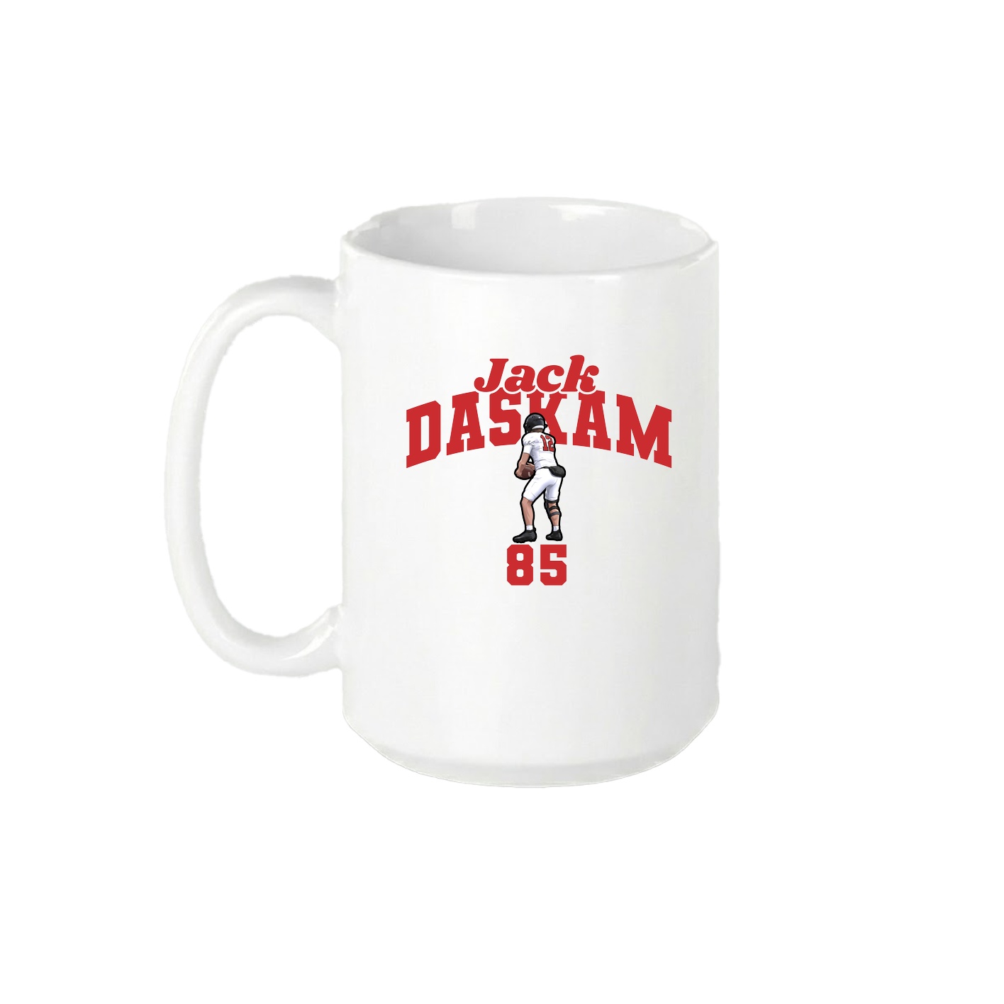 15oz Coffee Mug — Signature Arch in White