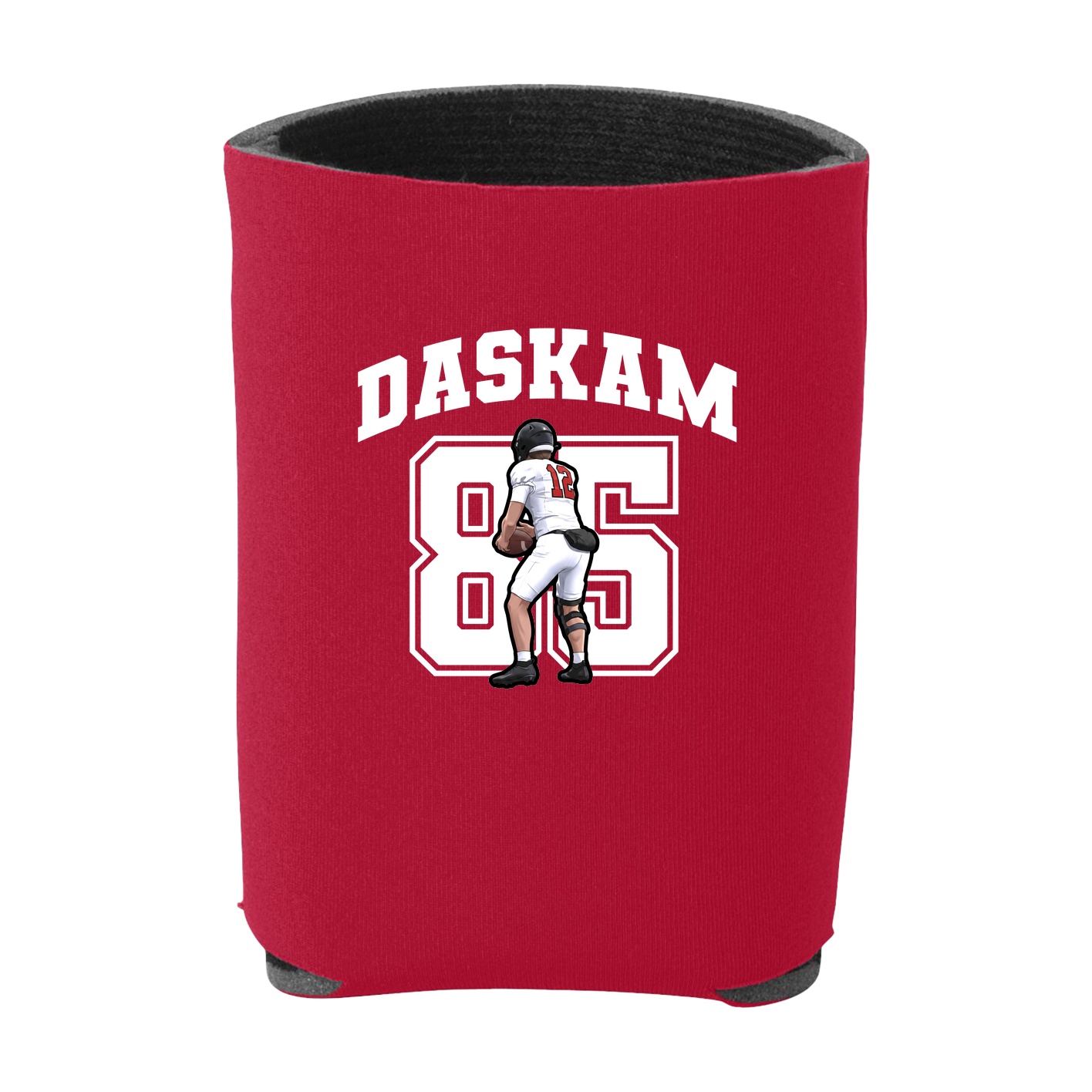 Can Holder — Number in Red