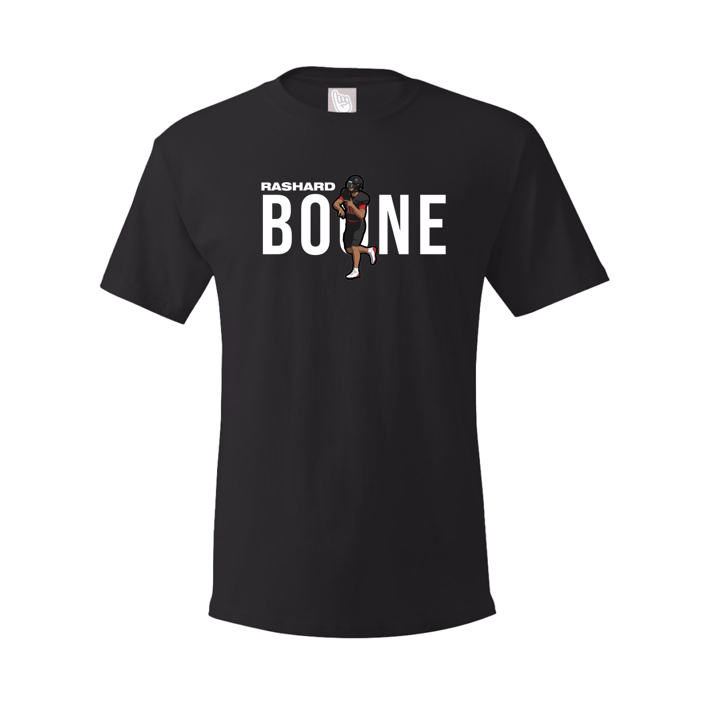 Youth Tee — Player Name in Black