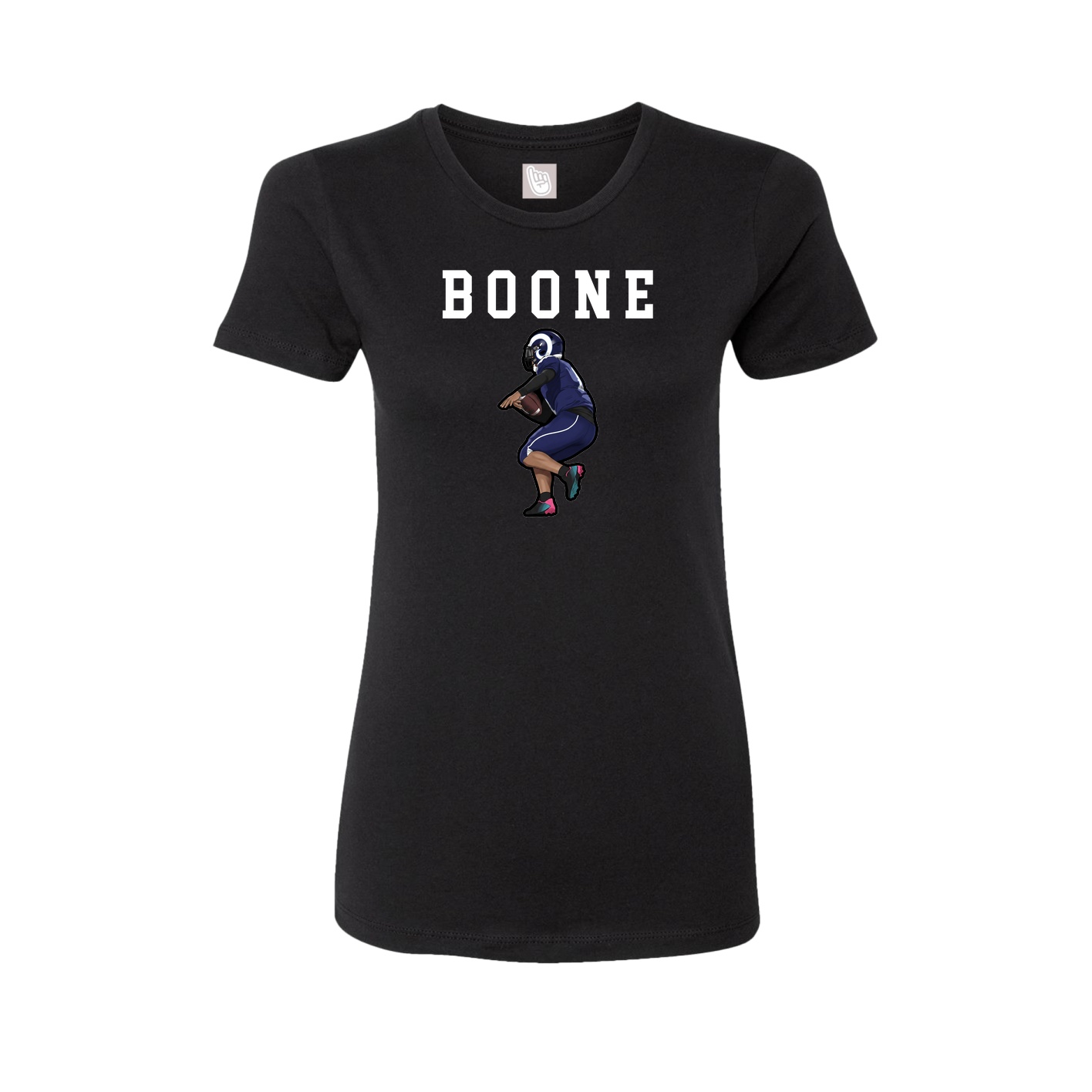 Fitted Women's Tee — Shirsey in Black