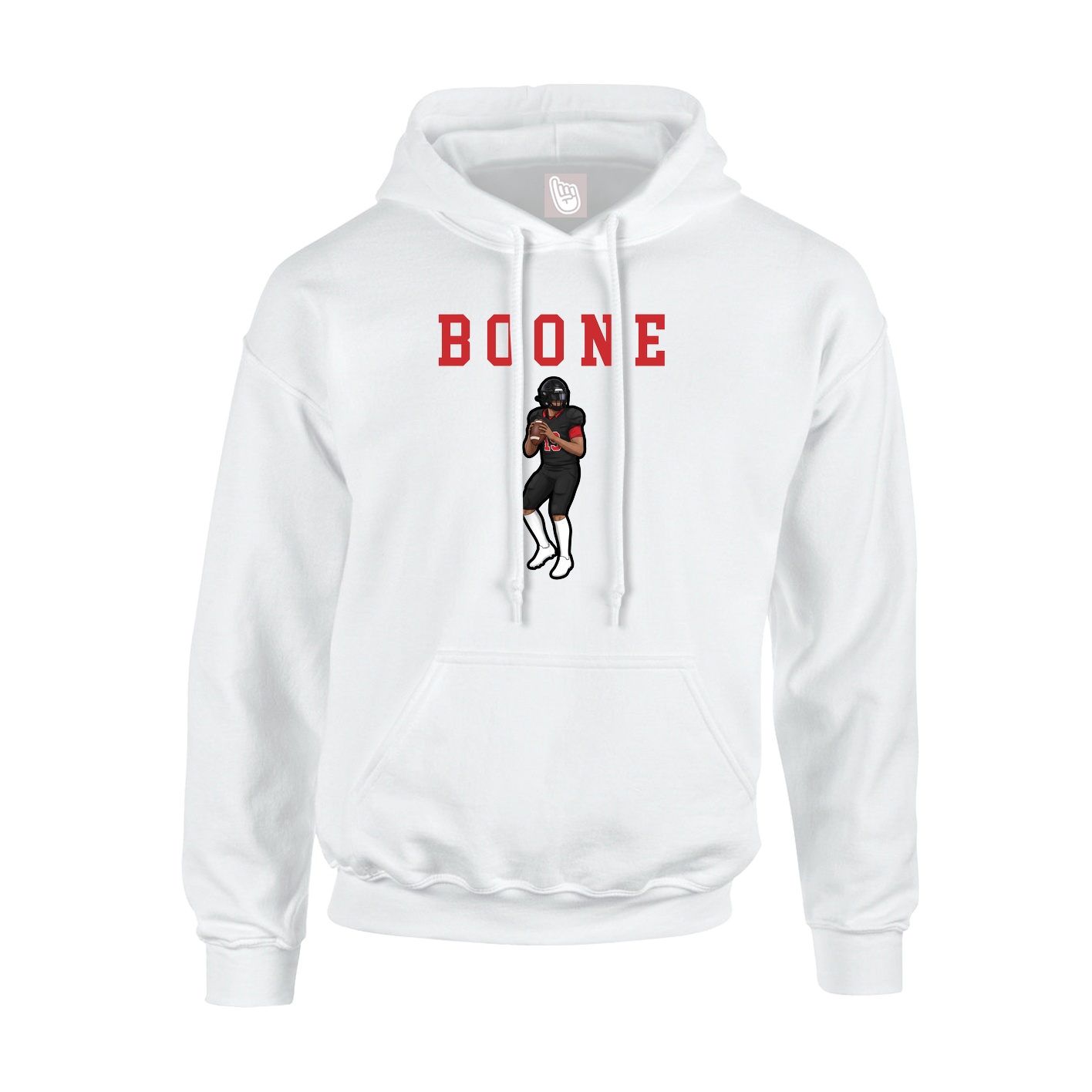 Hoodie — Shirsey in White