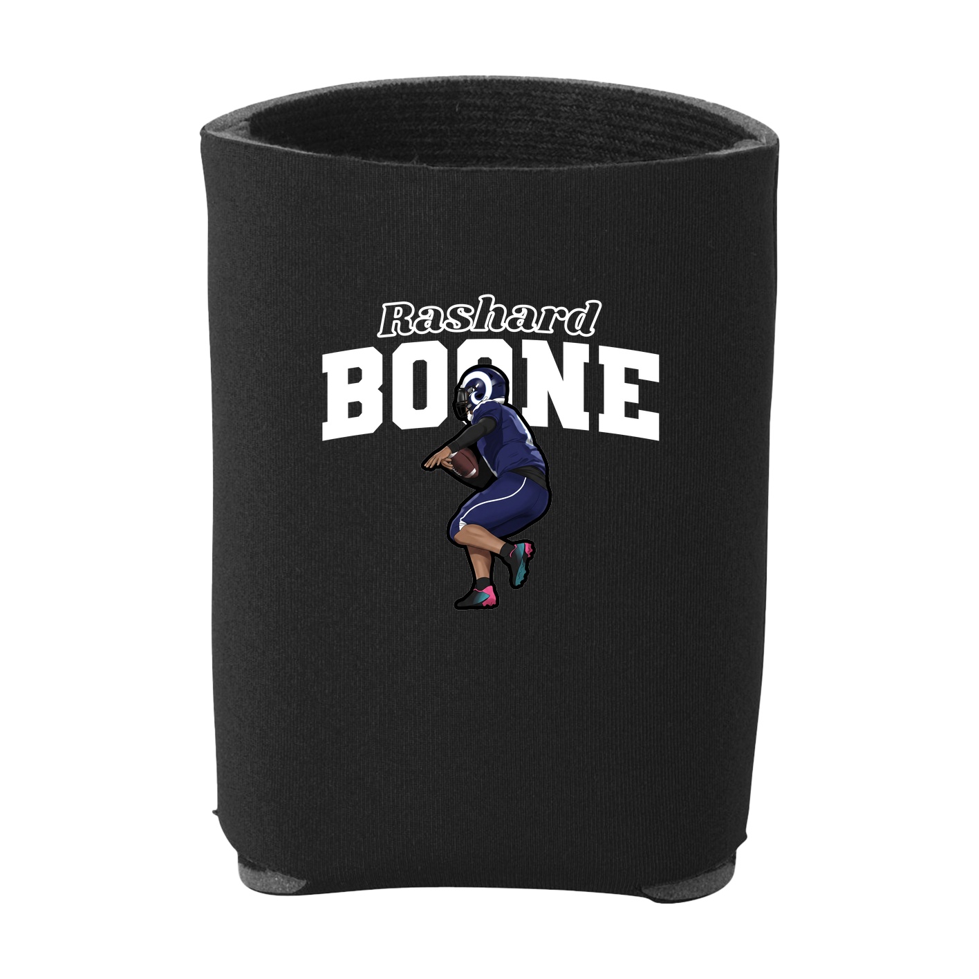 Can Holder — Name Arch in Black