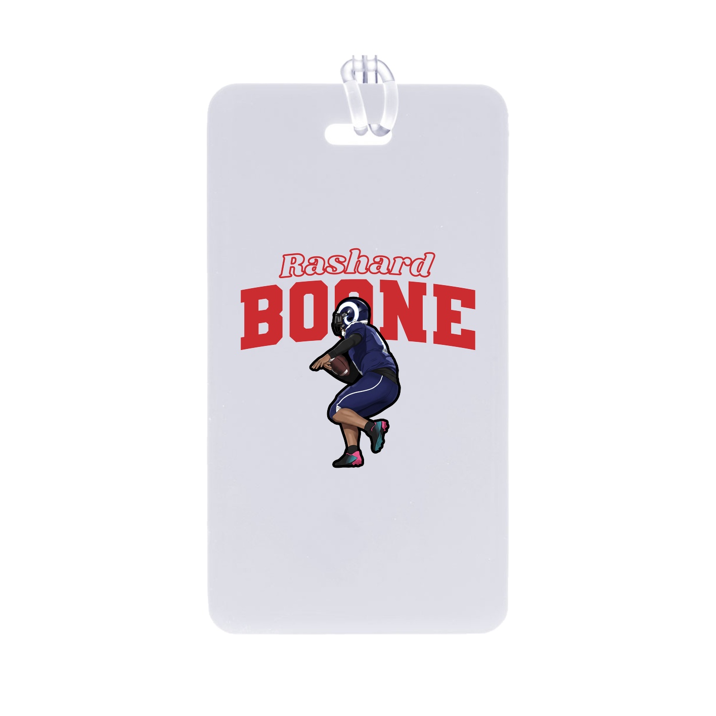 Bag Tag — Name Arch in Classic