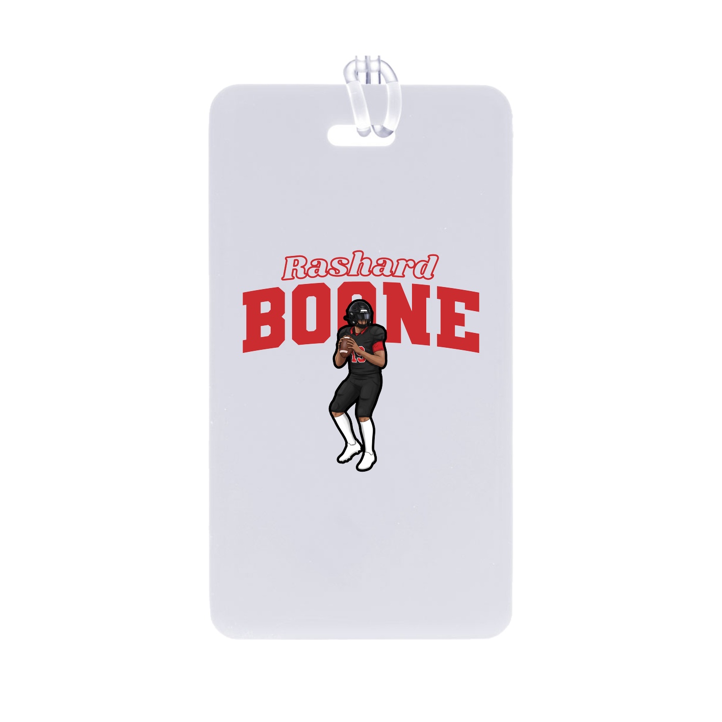 Bag Tag — Name Arch in Classic