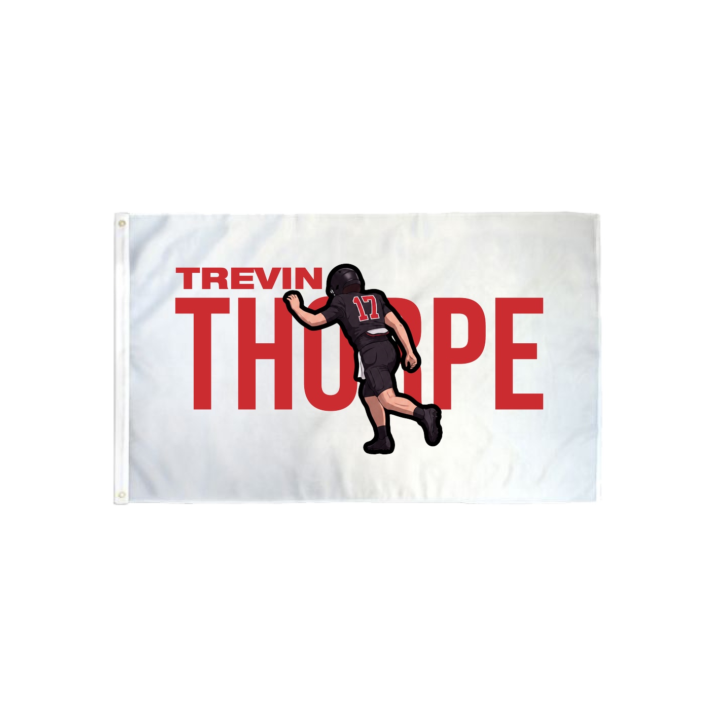 3x5 Flag — Player Name in Classic