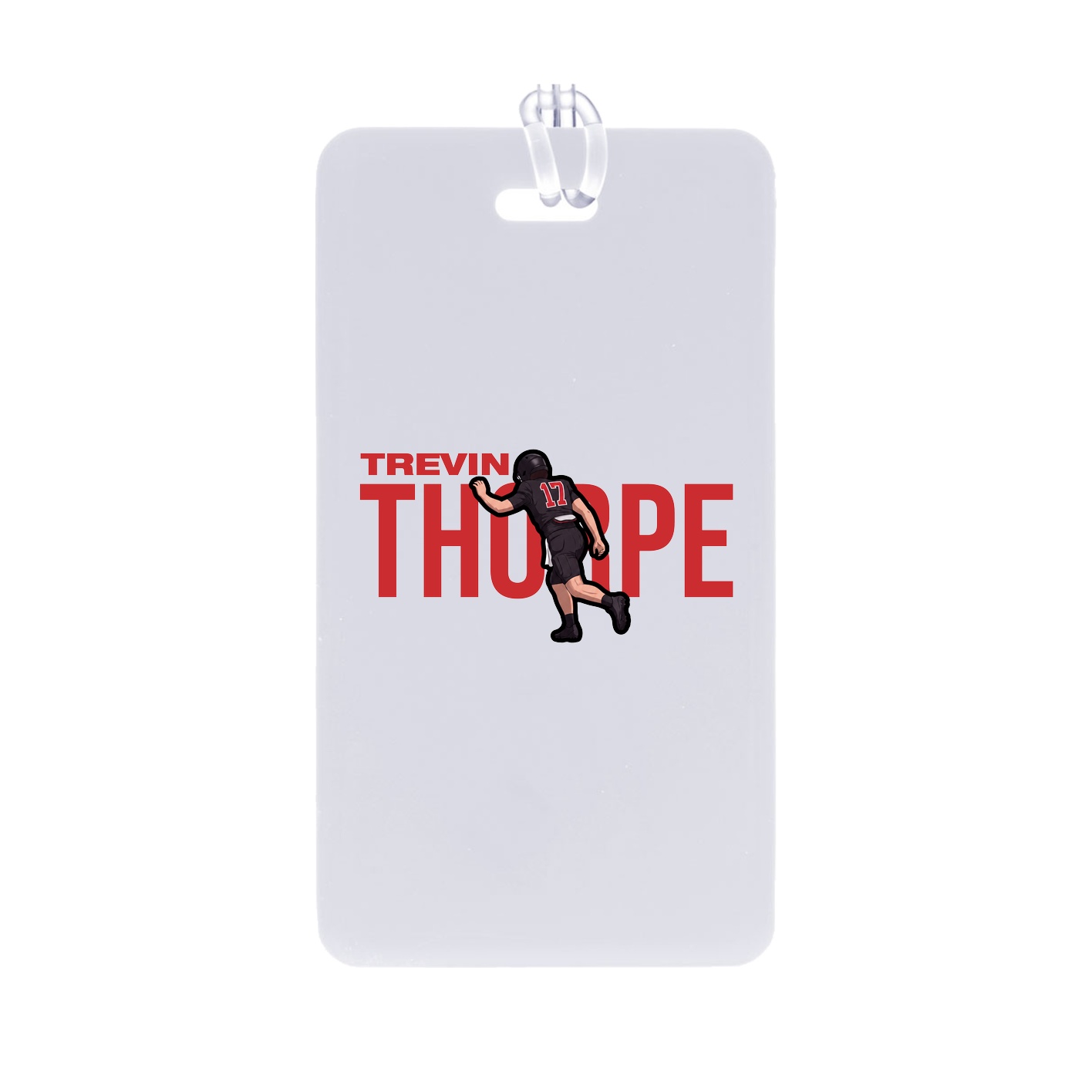 Bag Tag — Player Name in Classic