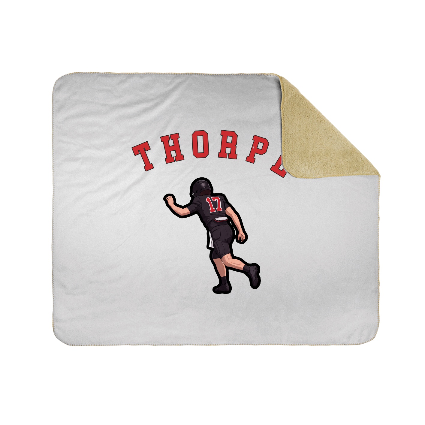 Throw Blanket — Shirsey Arch in White
