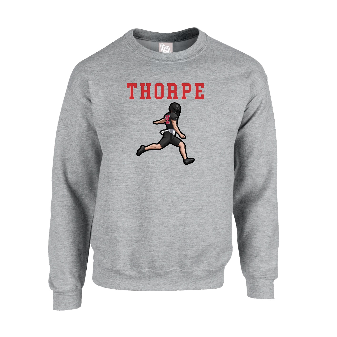 Fleece Crew — Shirsey in Grey