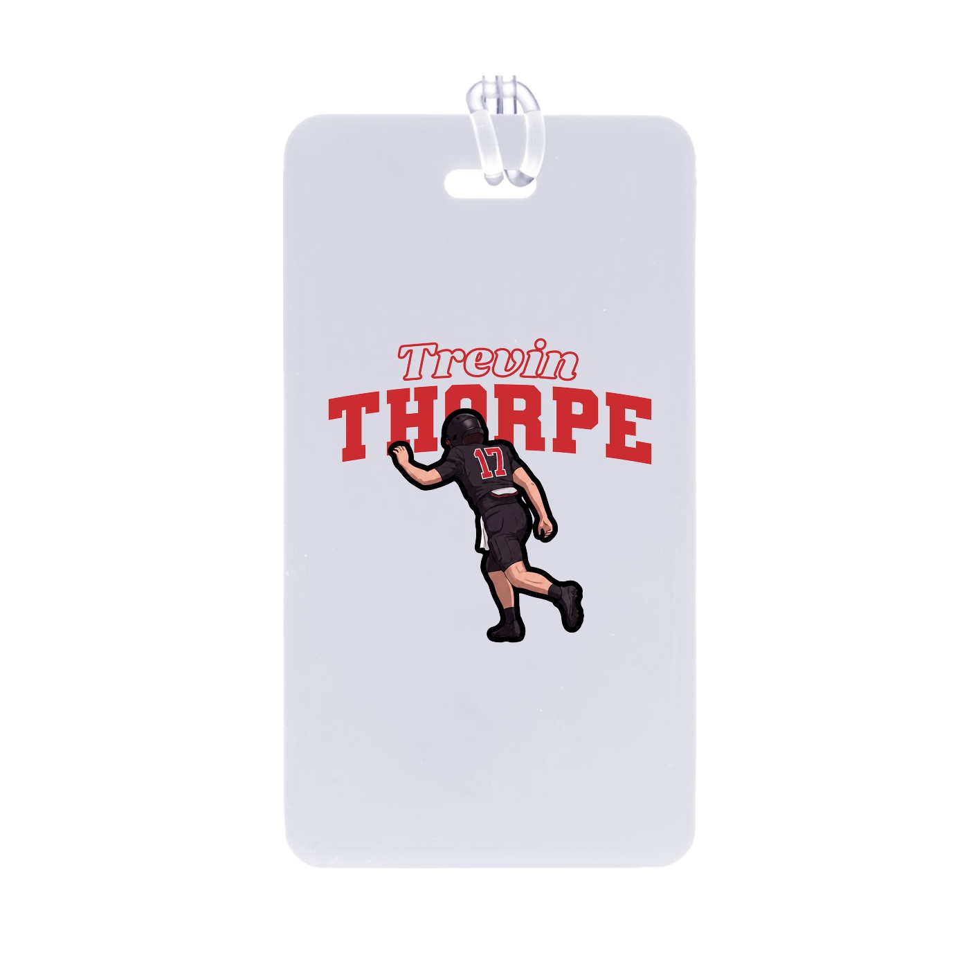 Bag Tag — Name Arch in Classic