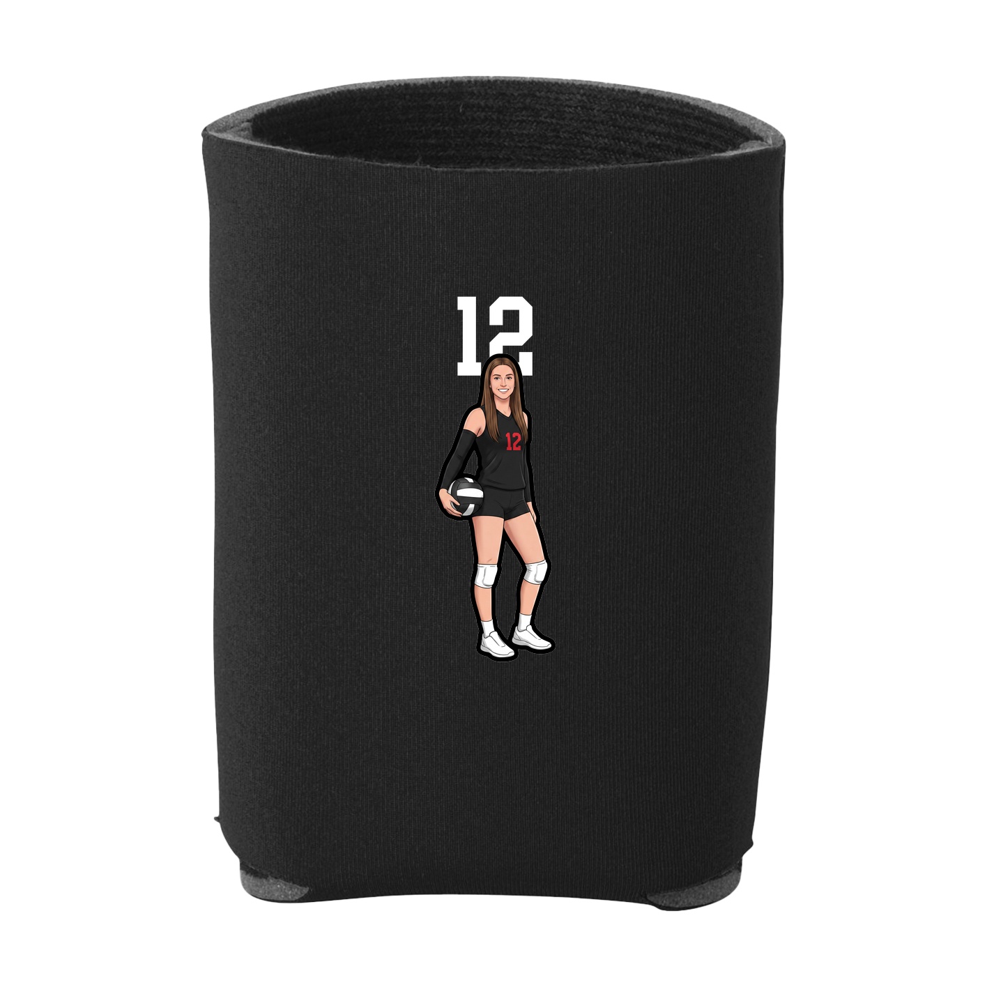 Can Holder — Number Top in Black