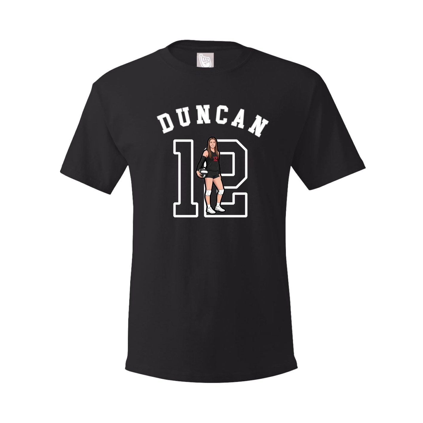 Youth Tee — Shirsey Arch in Black