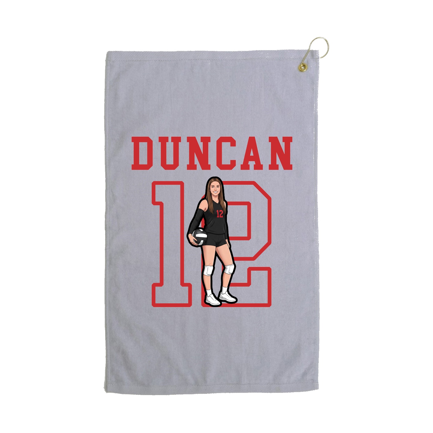 Golf Towel — Shirsey in Grey