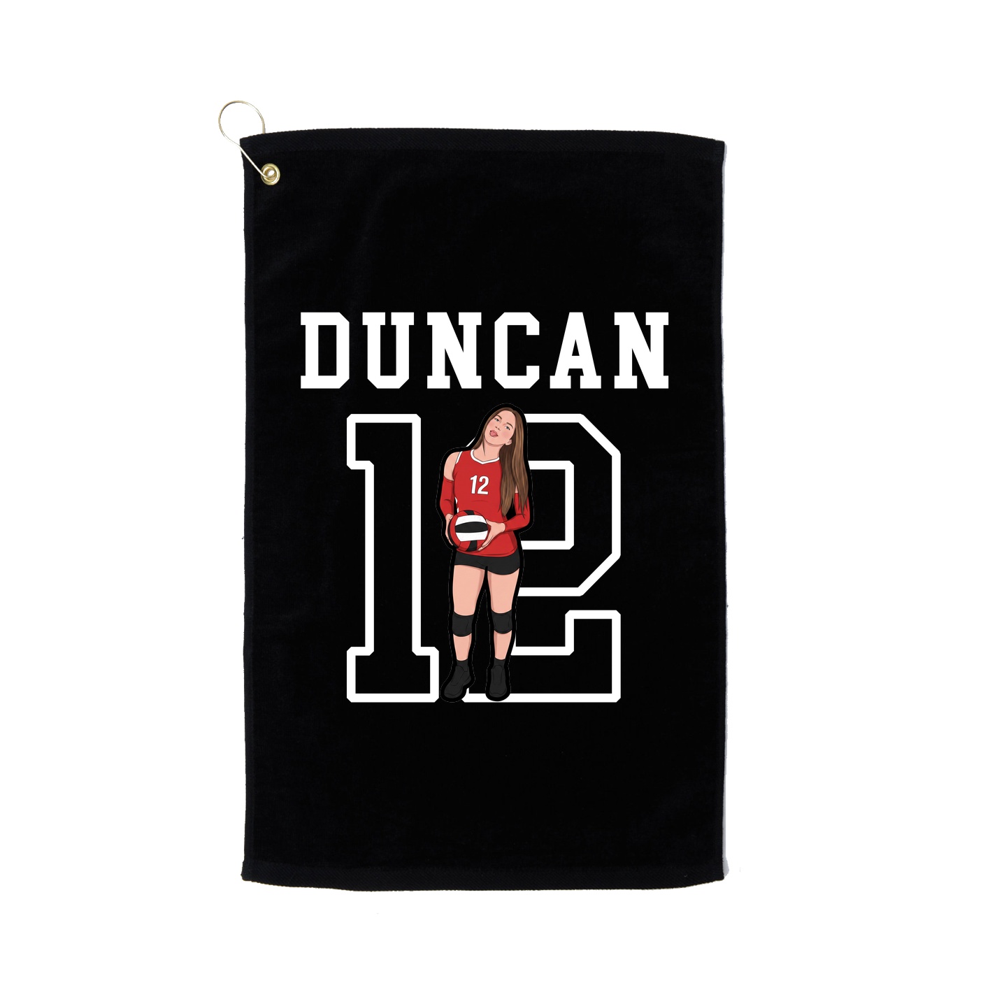 Golf Towel — Shirsey in Black