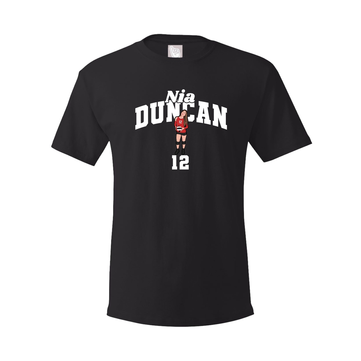 Tee — Signature Arch in Black