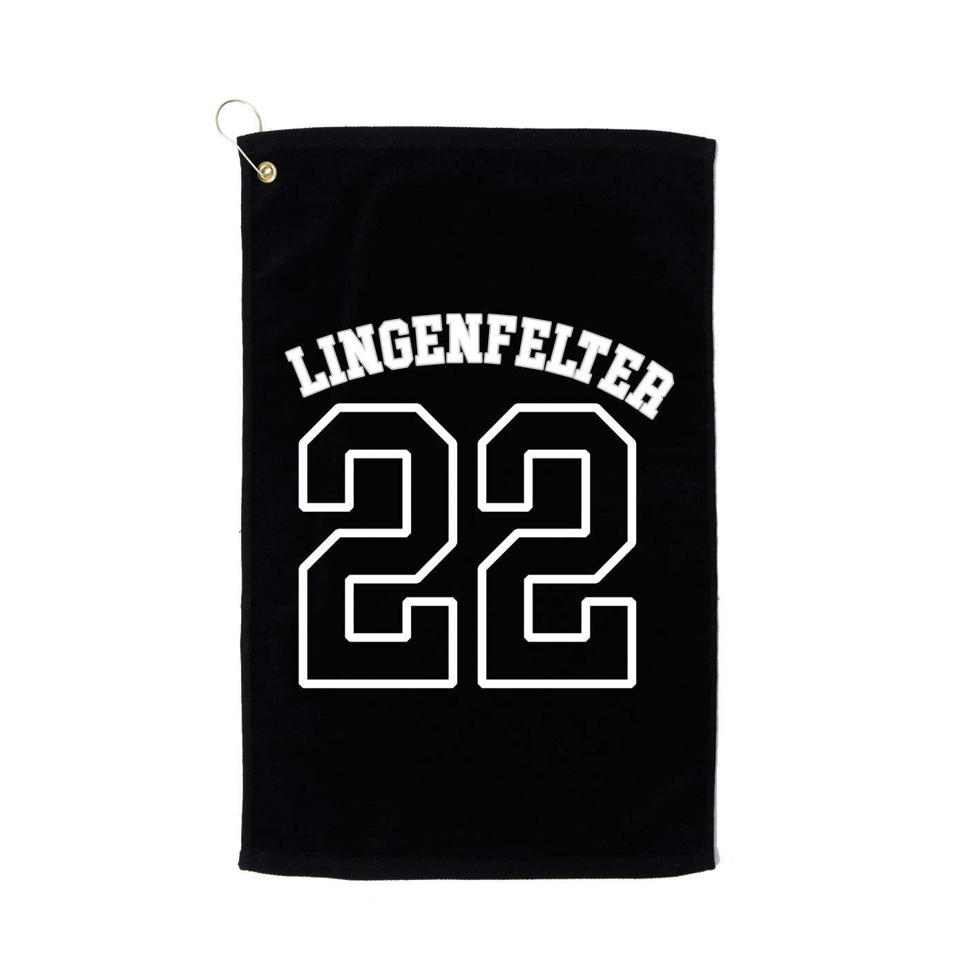 Golf Towel — Shirsey Arch in Black