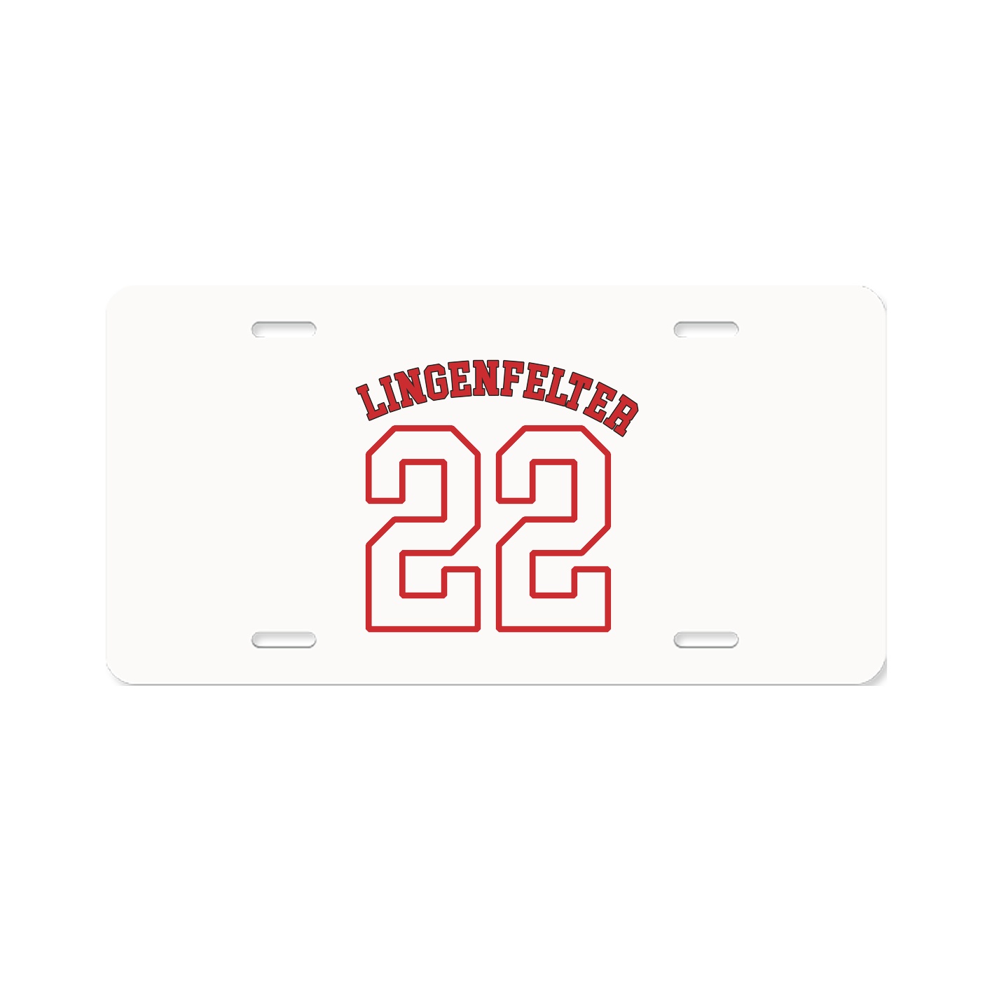 License Plate — Shirsey Arch in Classic