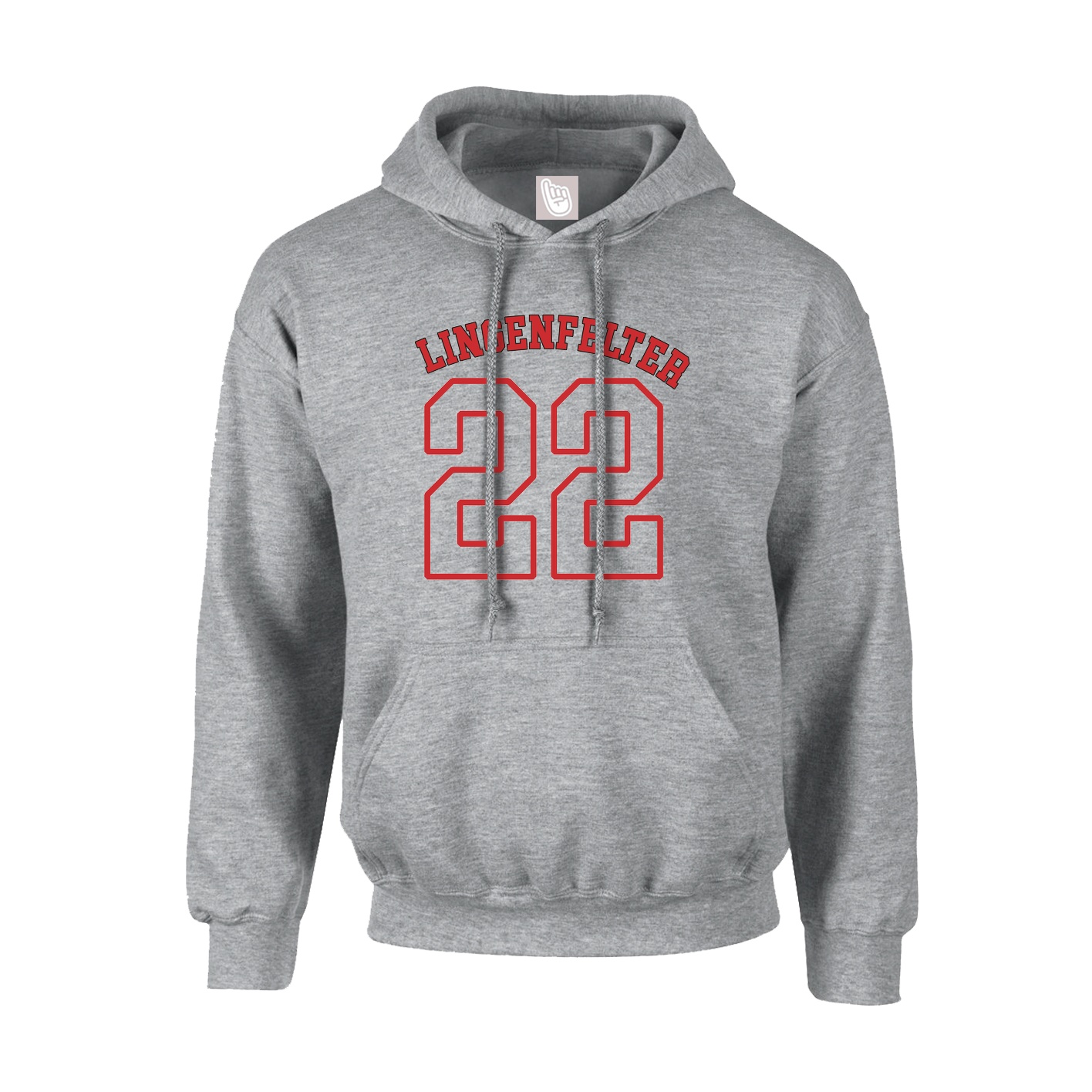 Hoodie — Shirsey Arch in Grey