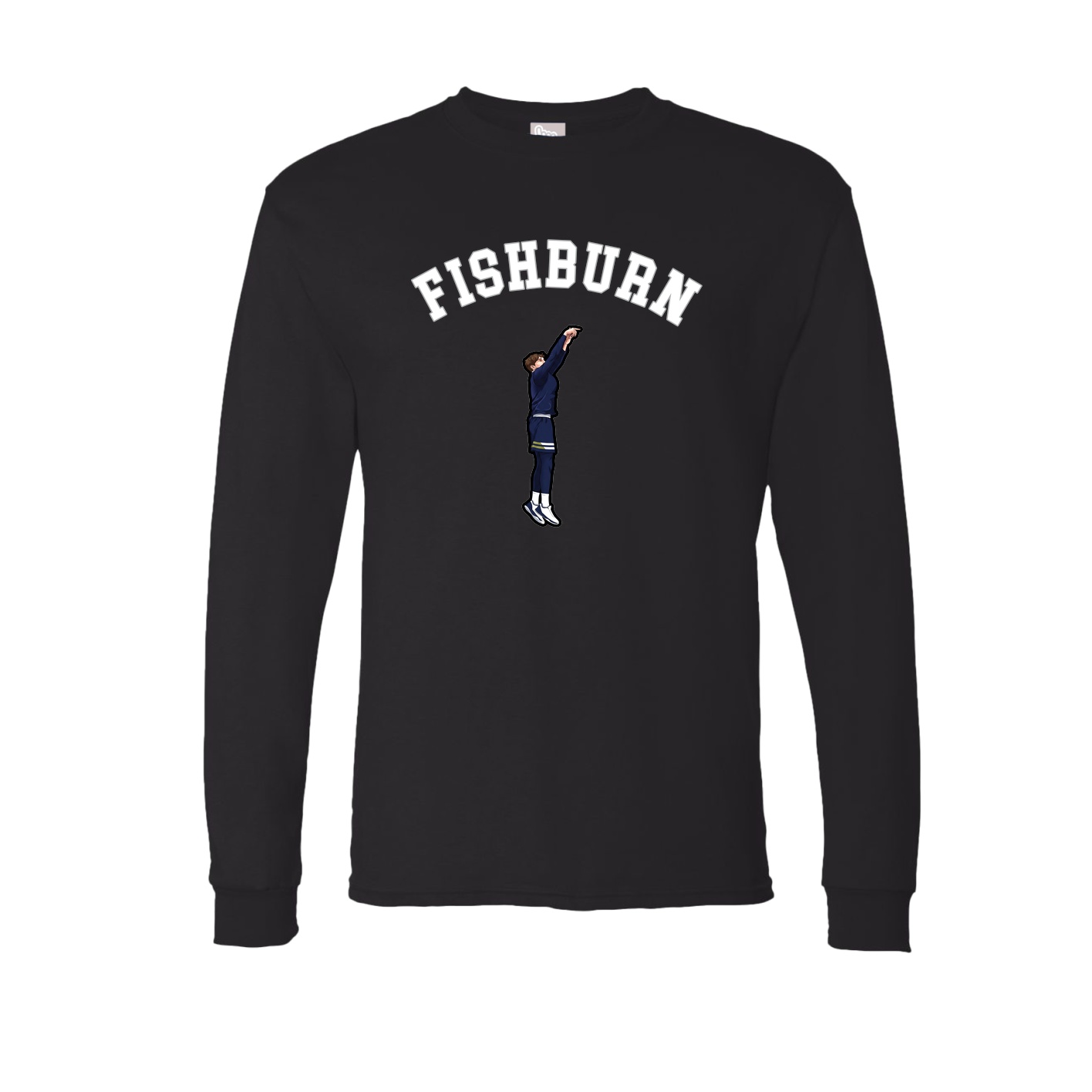 Long Sleeve Tee — Shirsey Arch in Black