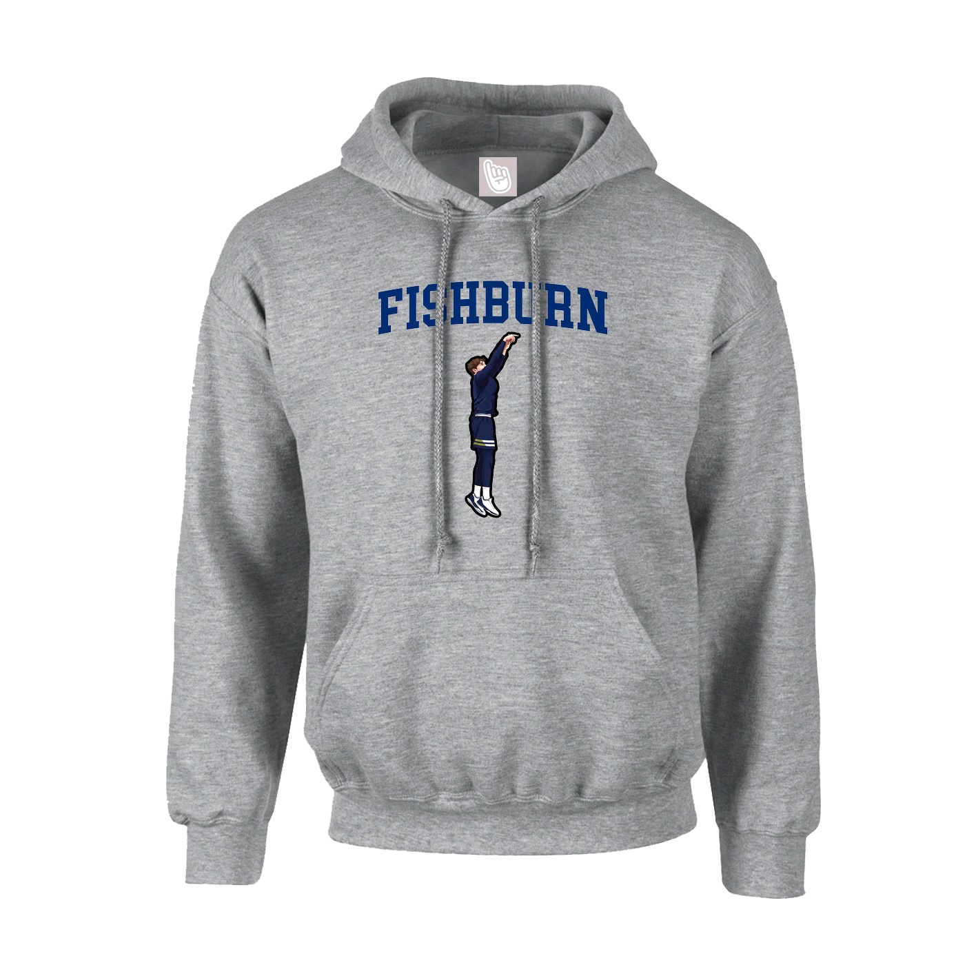 Hoodie — Shirsey in Grey