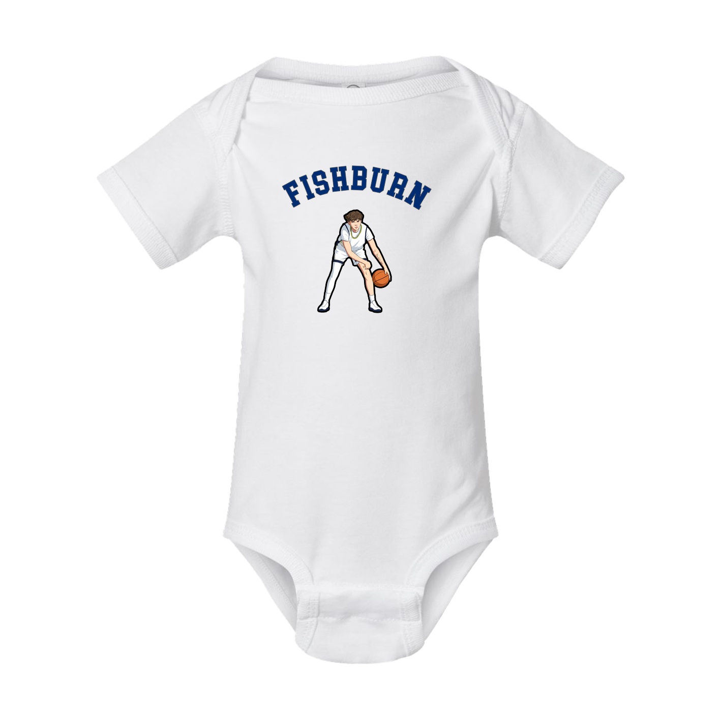 Baby Onesie — Shirsey Arch in White