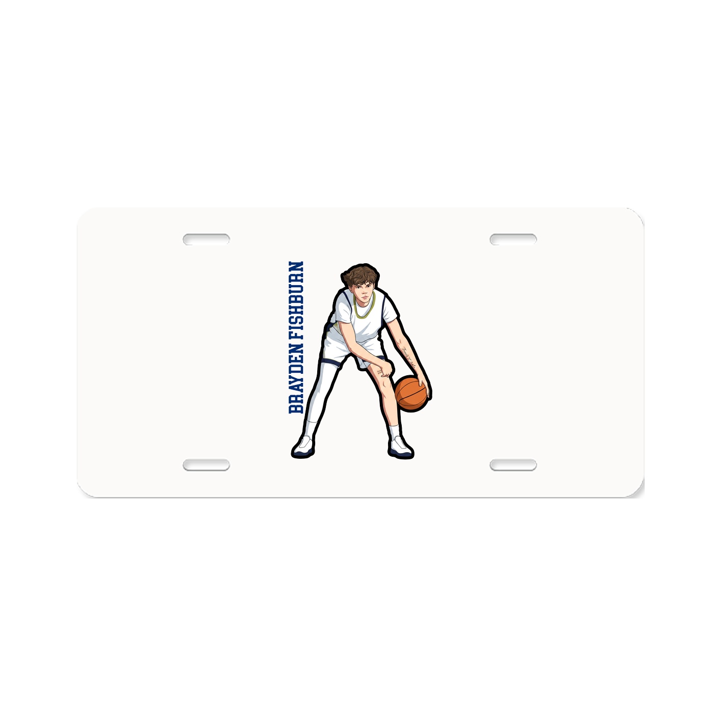 Aluminum License Plate
