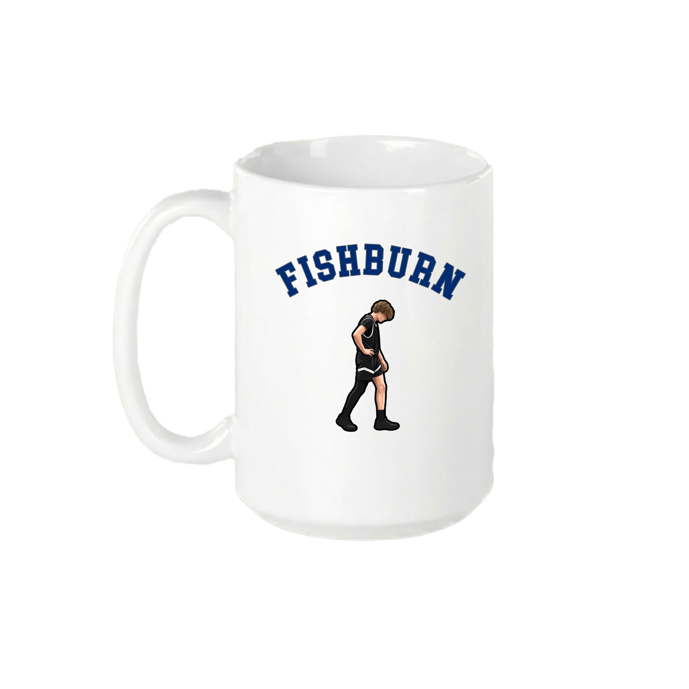 15oz Coffee Mug — Shirsey Arch in White
