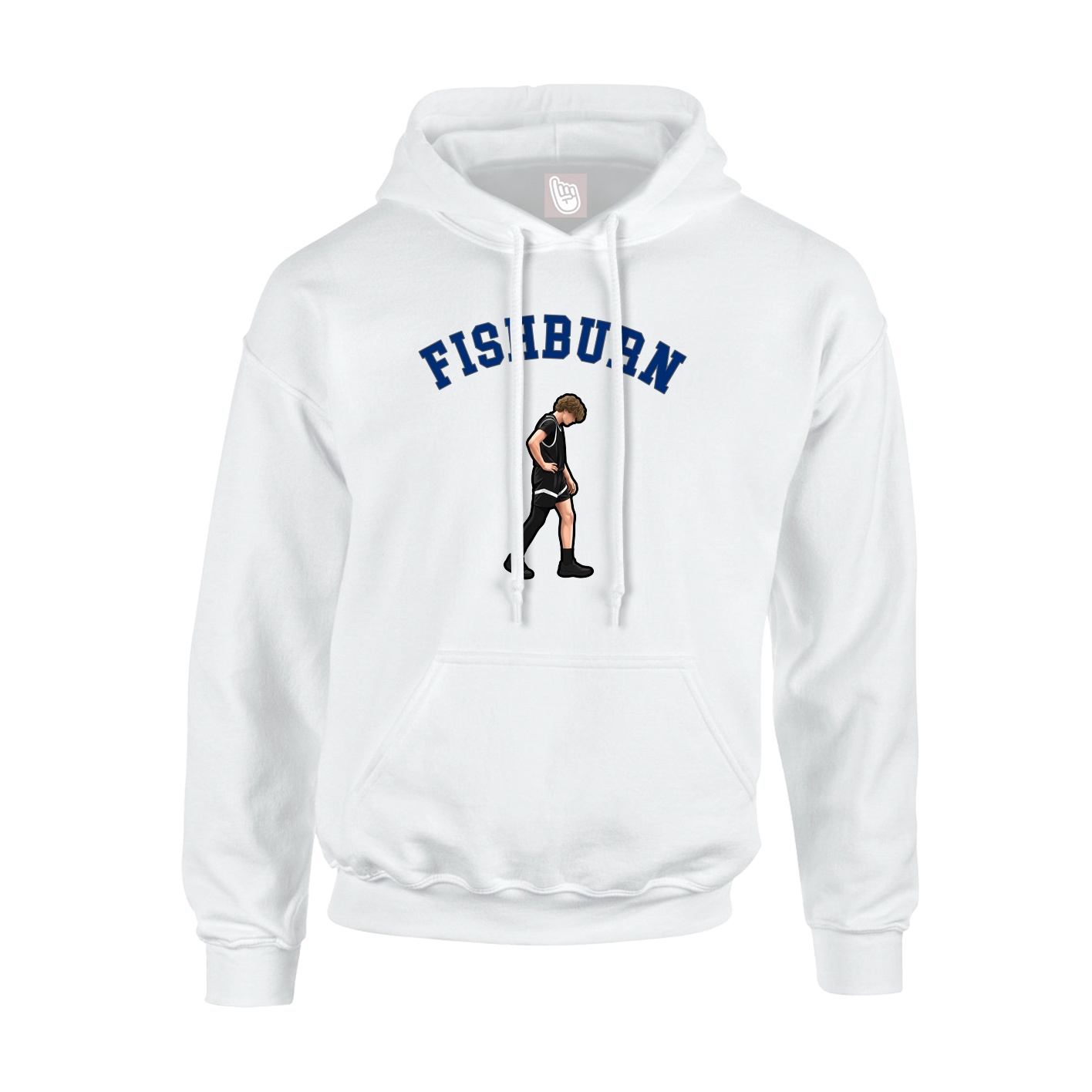 Hoodie — Shirsey Arch in White