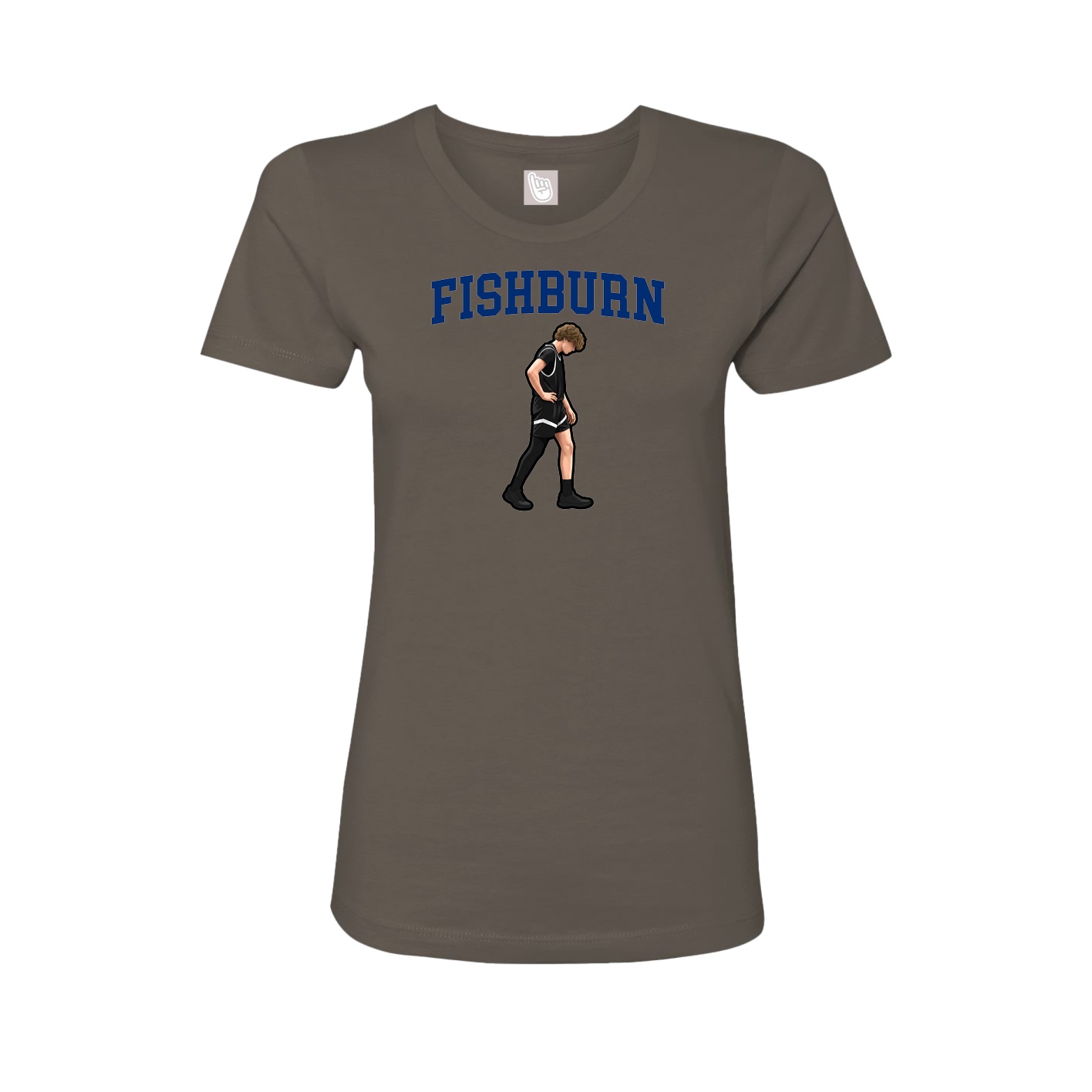 Fitted Women's Tee — Shirsey in Grey