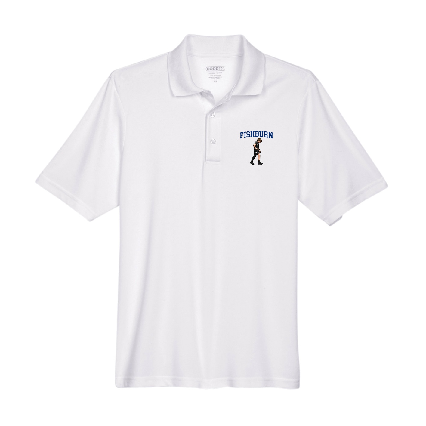 Performance Polo — Shirsey in White