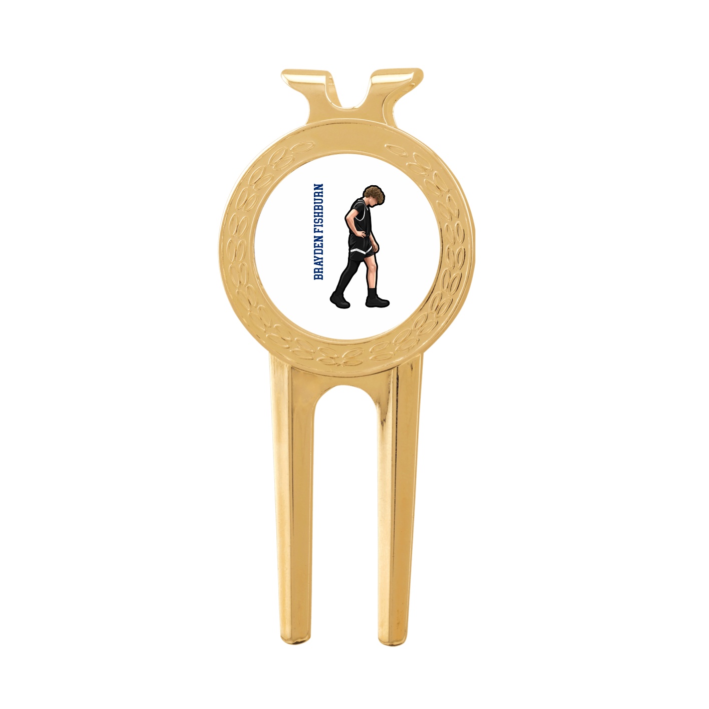 Divot Tool with Ball Marker — Name Vertical in Classic
