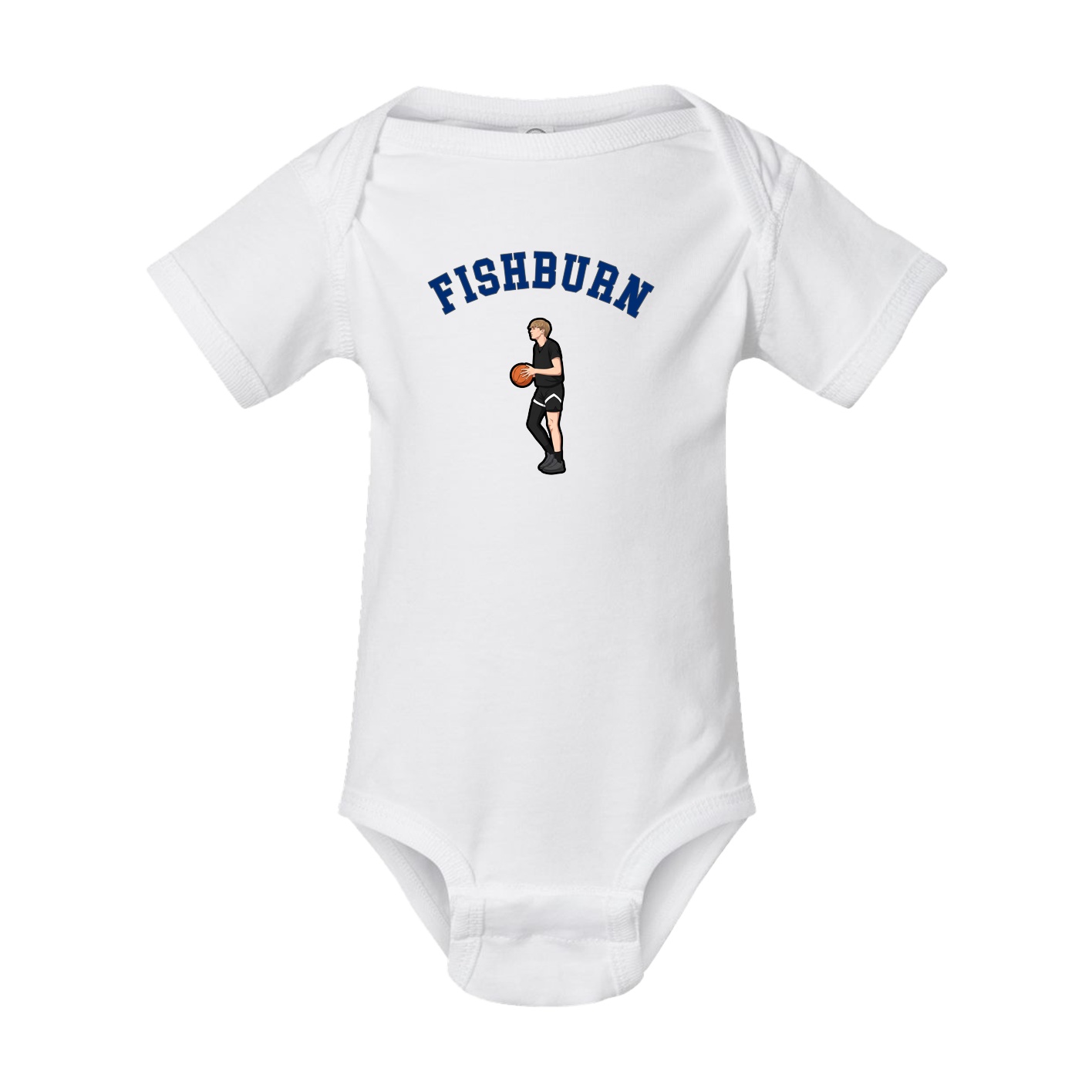 Baby Onesie — Shirsey Arch in White